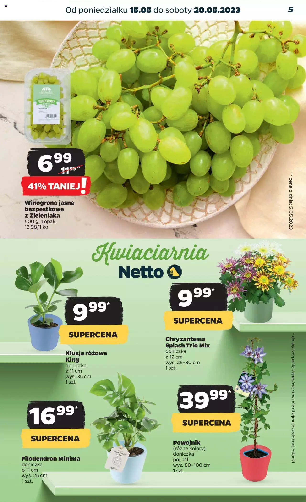 NETTO Gazetka ważna  od 15.05.2023 do 20.05.2023 strona 5