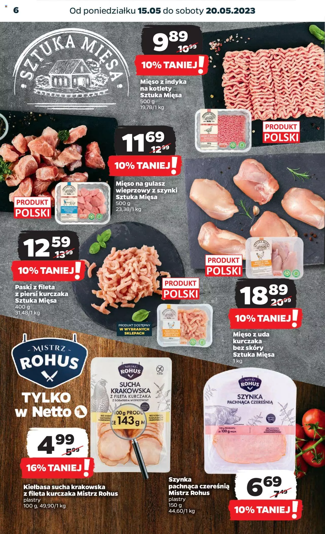 NETTO Gazetka ważna  od 15.05.2023 do 20.05.2023 strona 6