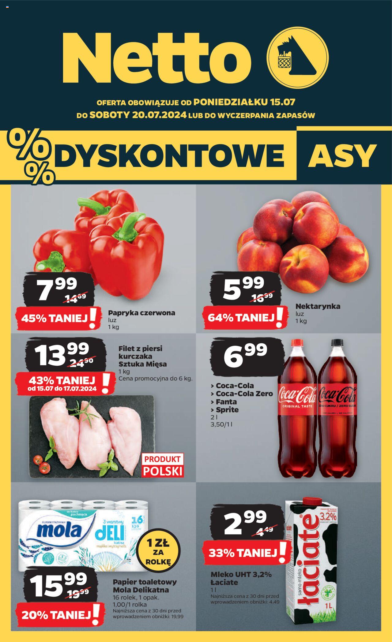 NETTO Gazetka ważna od 15.07.2024 do 20.07.2024 strona 1