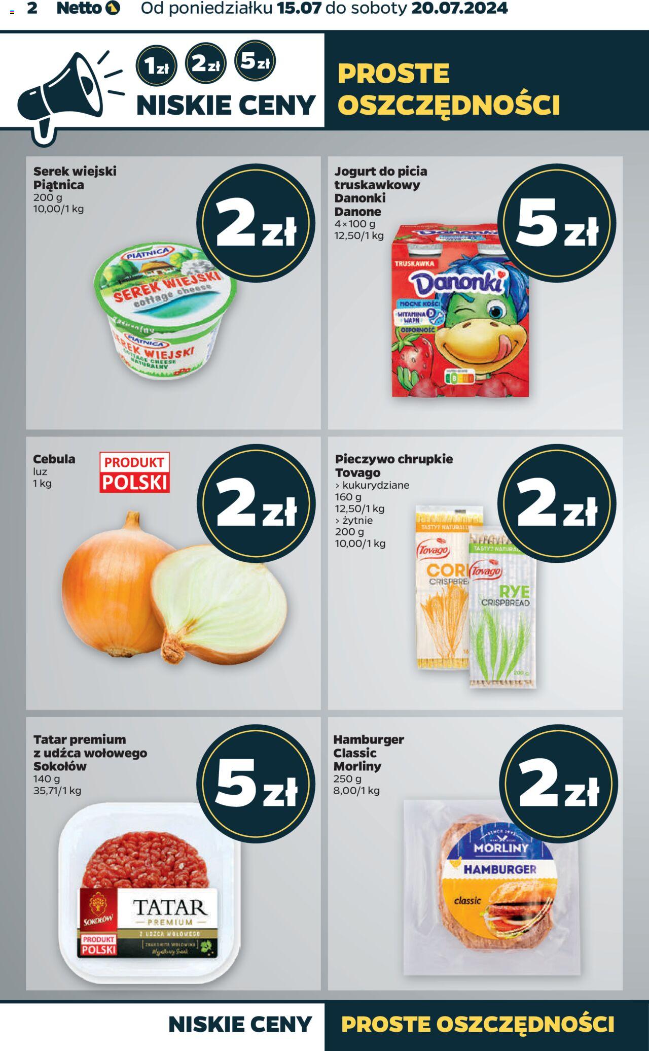 NETTO Gazetka ważna od 15.07.2024 do 20.07.2024 strona 2