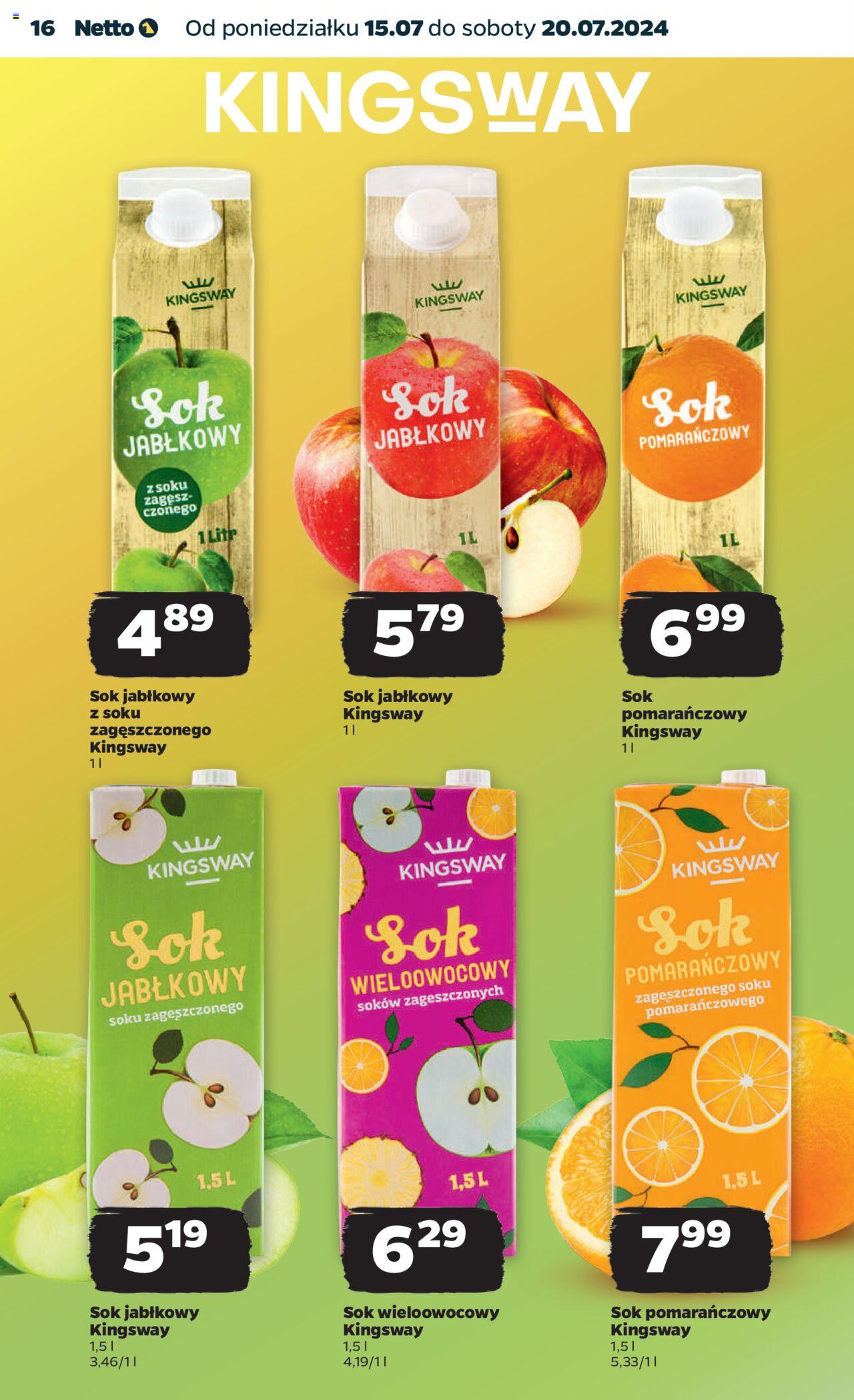 NETTO Gazetka ważna od 15.07.2024 do 20.07.2024 strona 16