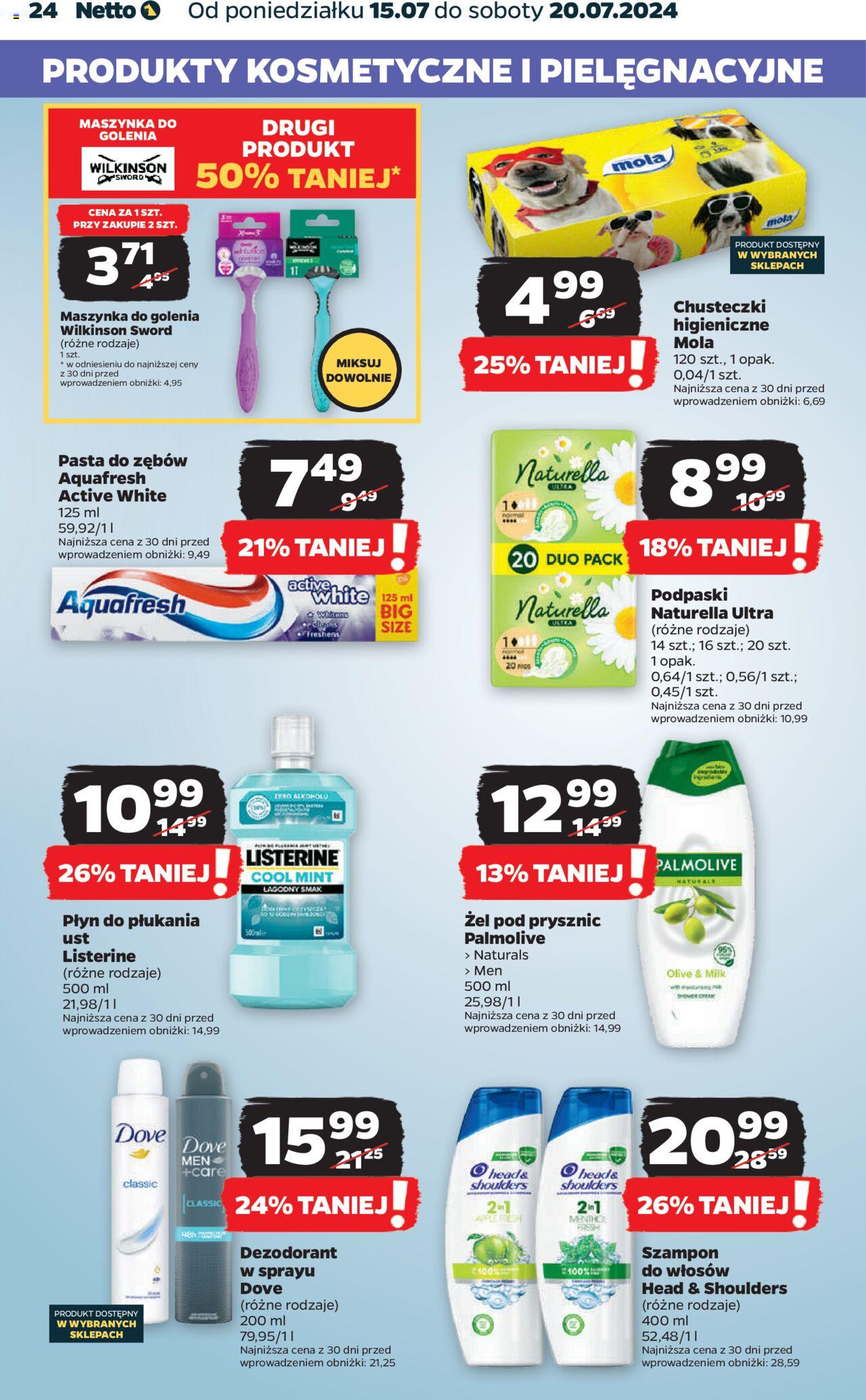 NETTO Gazetka ważna od 15.07.2024 do 20.07.2024 strona 24