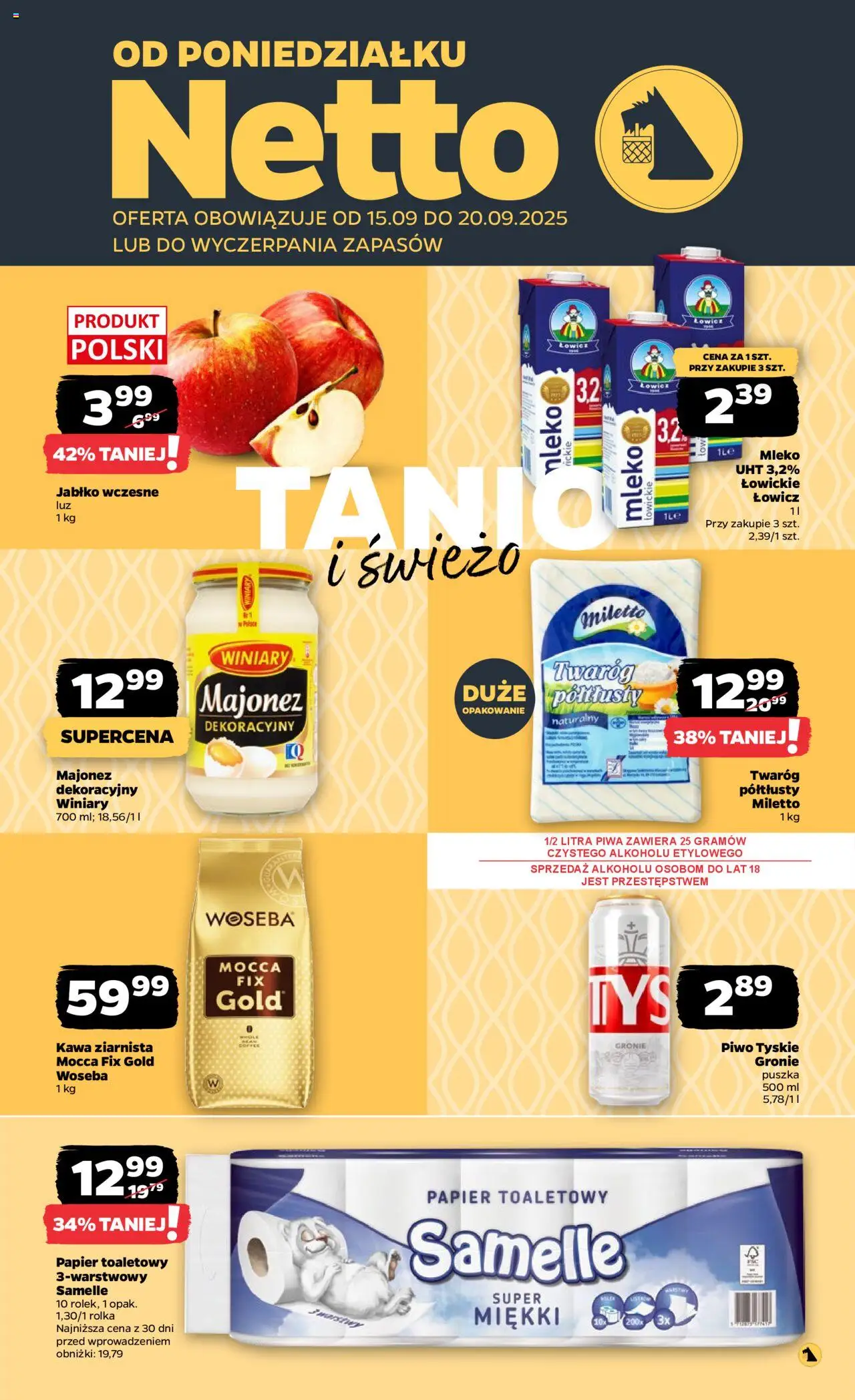 NETTO Gazetka ważna od  15.09.2025 do 20.09.2025 strona 1