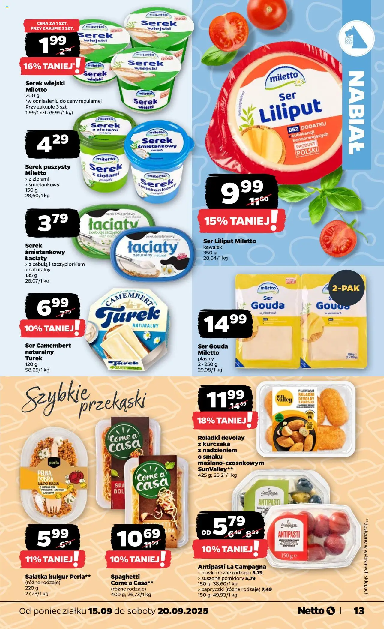 NETTO Gazetka ważna od  15.09.2025 do 20.09.2025 strona 13