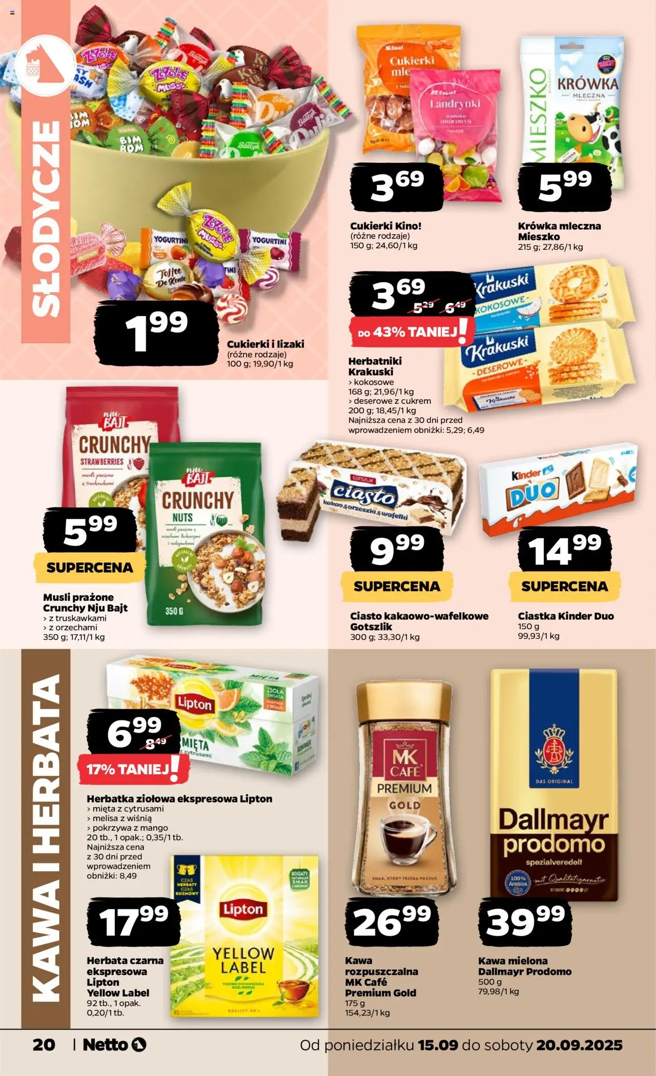 NETTO Gazetka ważna od  15.09.2025 do 20.09.2025 strona 20