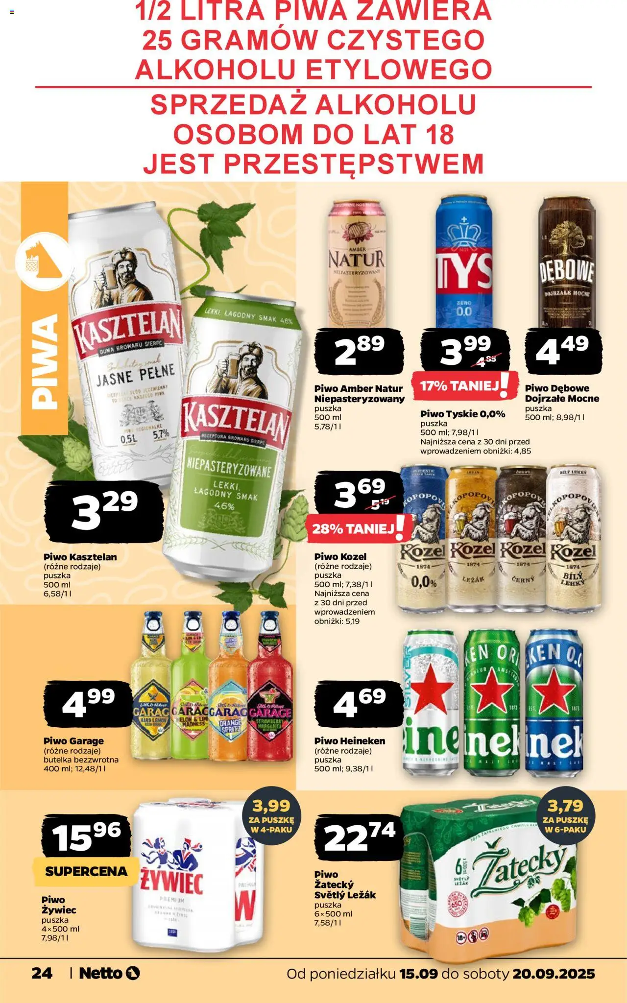 NETTO Gazetka ważna od  15.09.2025 do 20.09.2025 strona 24