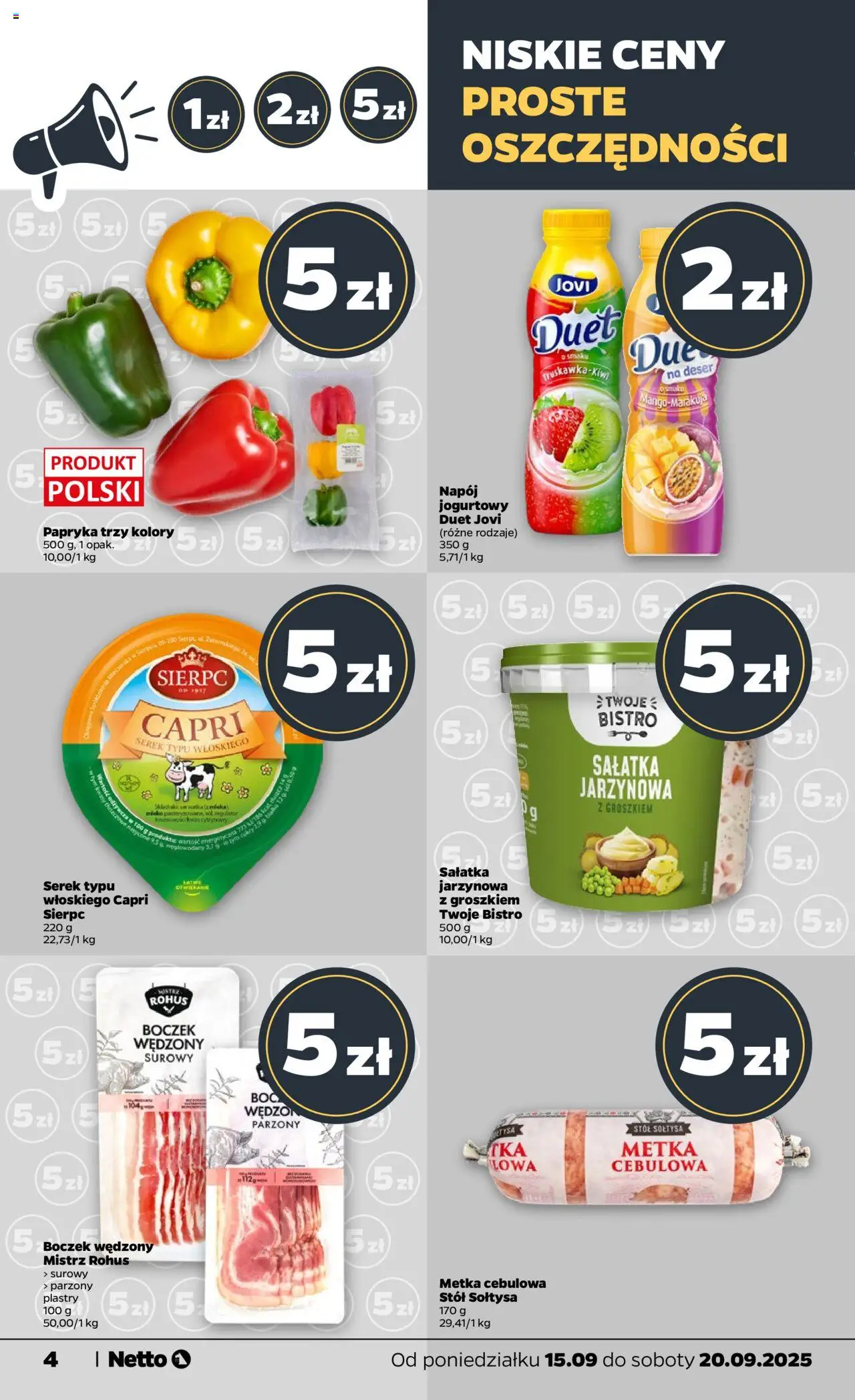 NETTO Gazetka ważna od  15.09.2025 do 20.09.2025 strona 4