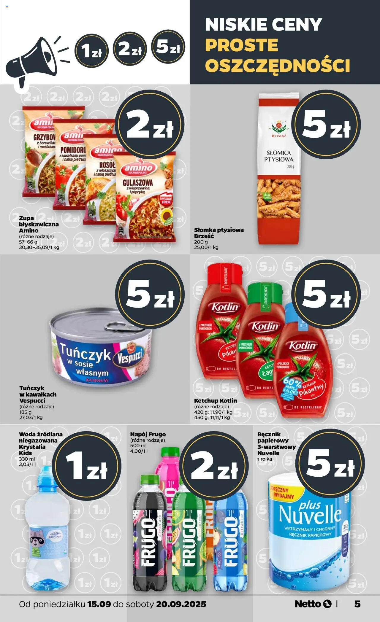 NETTO Gazetka ważna od  15.09.2025 do 20.09.2025 strona 5