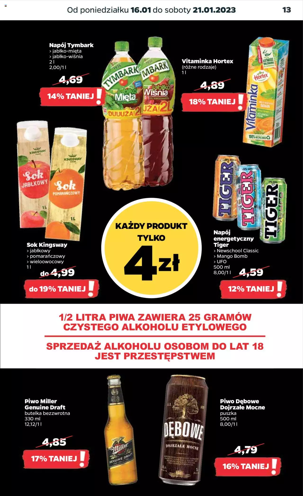 NETTO gazetka ważna  od 16.01.2023 do  21.01.2023 strona 13