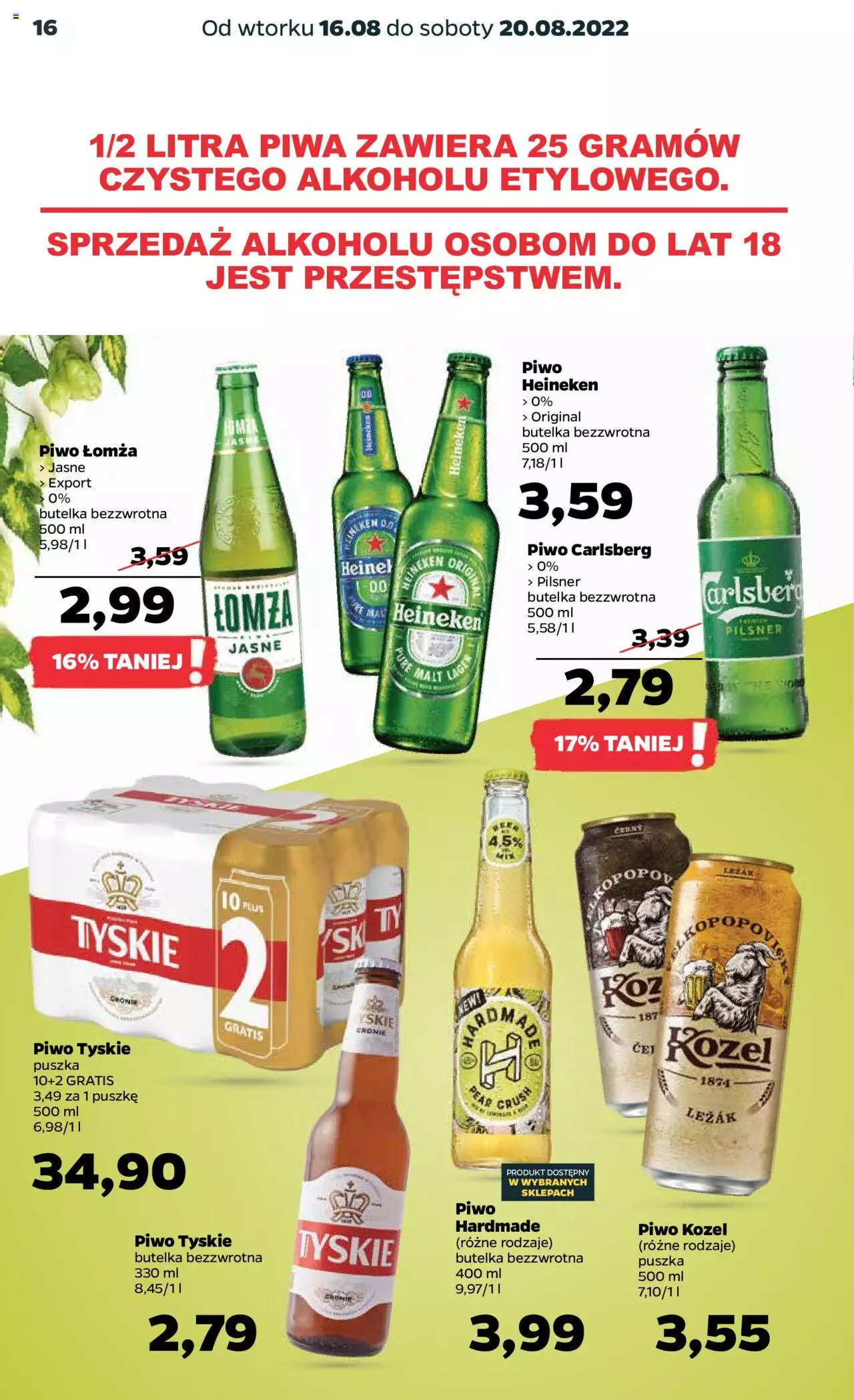 Netto gazetka ważna od 16.08.2022 do 20.08.2022 strona 16