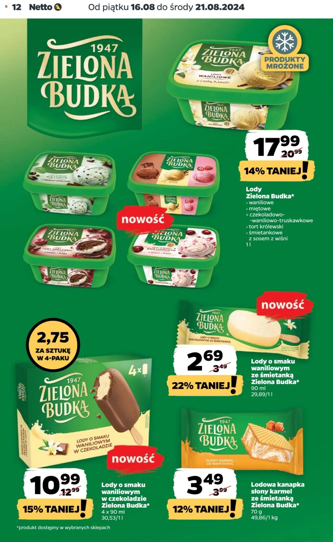 NETTO Gazetka ważna od 16.08.2024 do 21.08.2024 strona 12