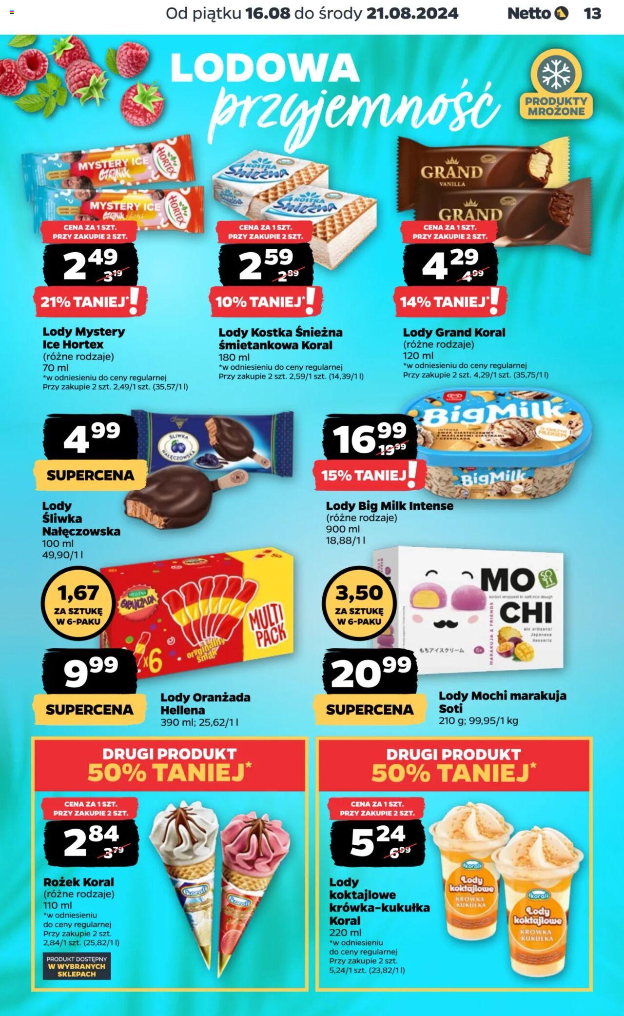 NETTO Gazetka ważna od 16.08.2024 do 21.08.2024 strona 13