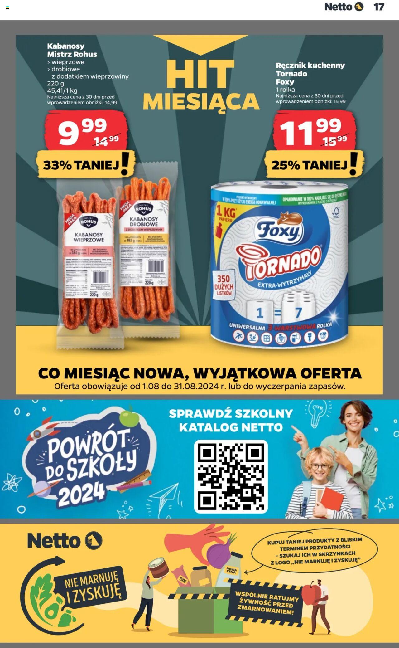 NETTO Gazetka ważna od 16.08.2024 do 21.08.2024 strona 17