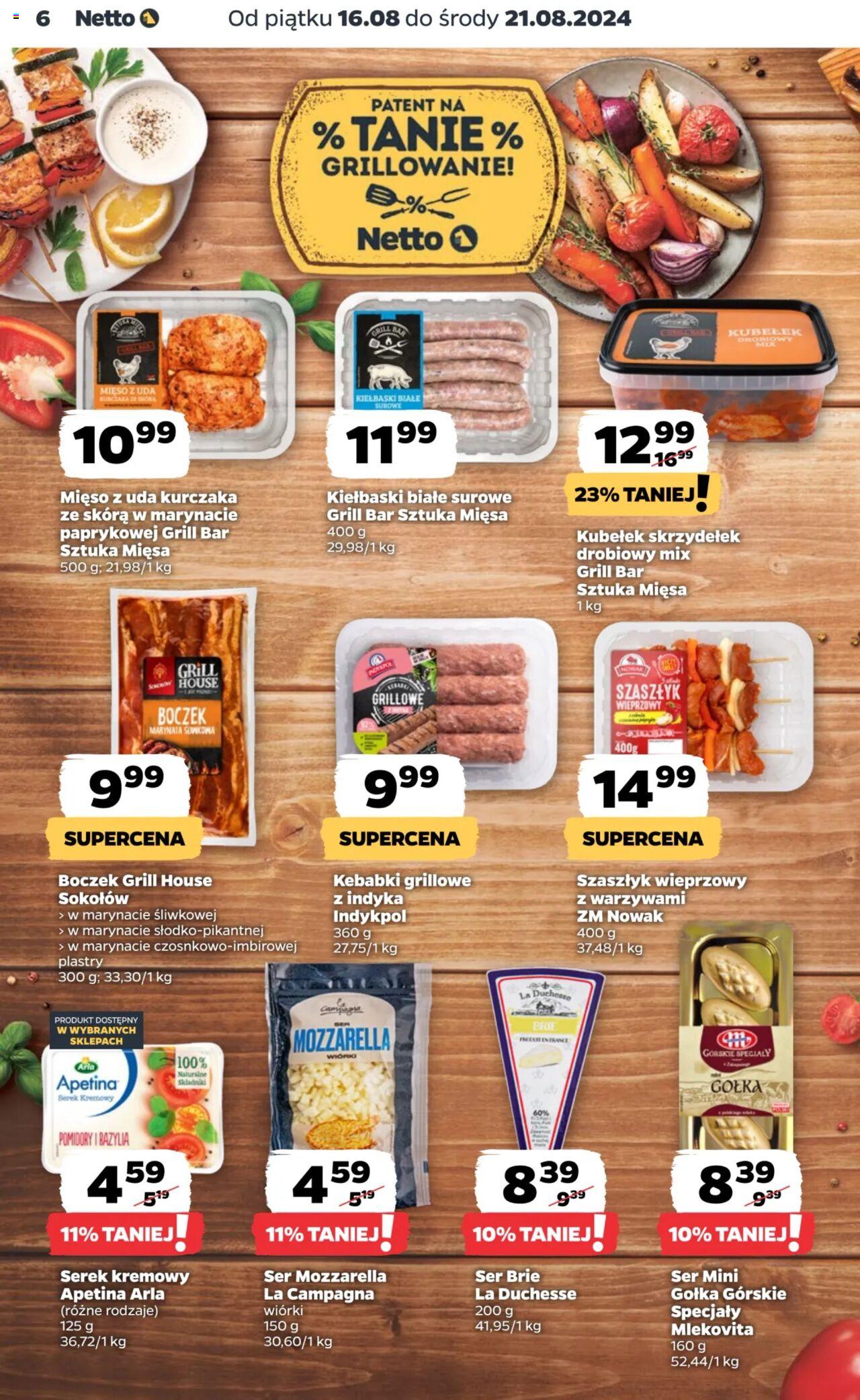 NETTO Gazetka ważna od 16.08.2024 do 21.08.2024 strona 6