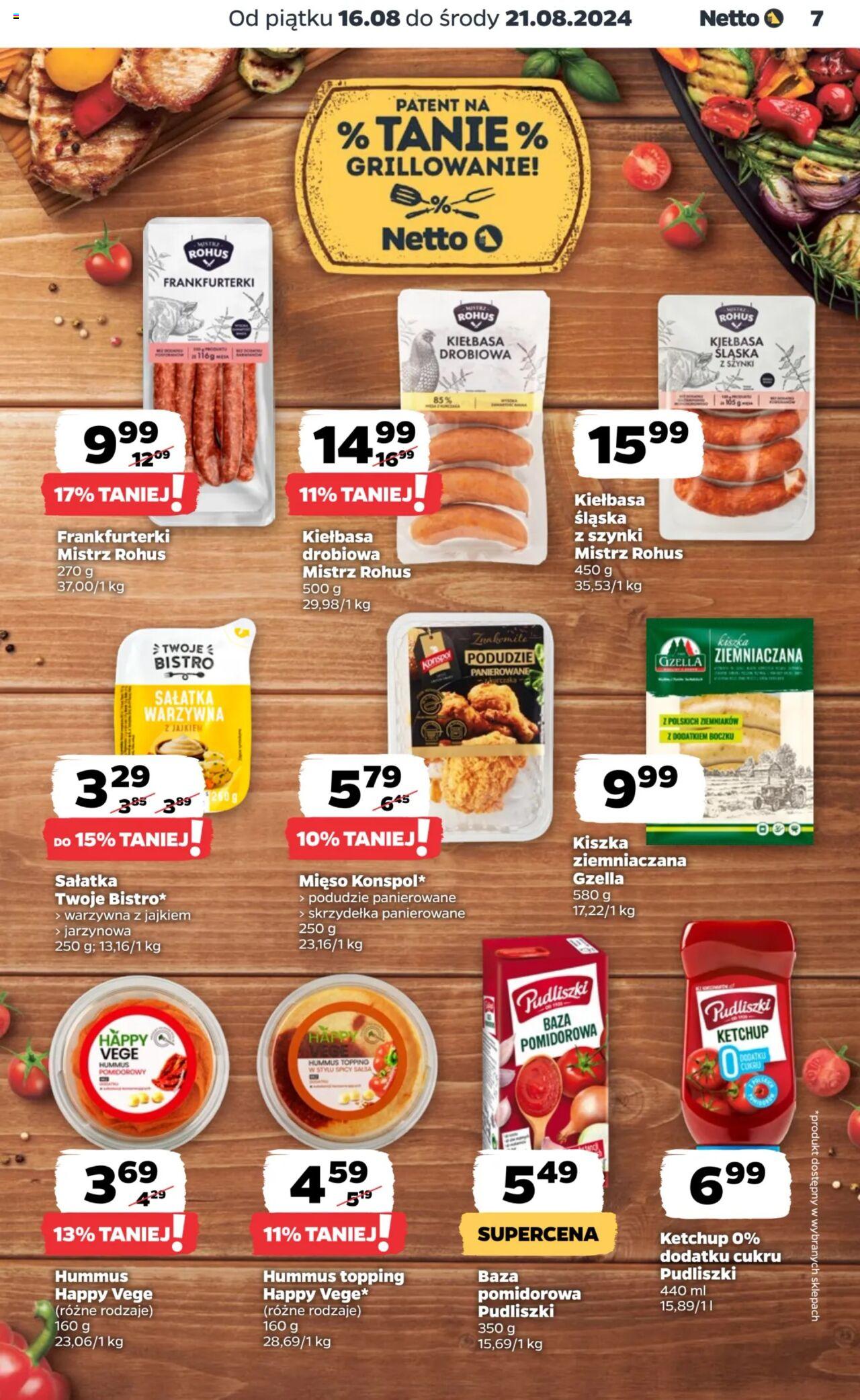 NETTO Gazetka ważna od 16.08.2024 do 21.08.2024 strona 7