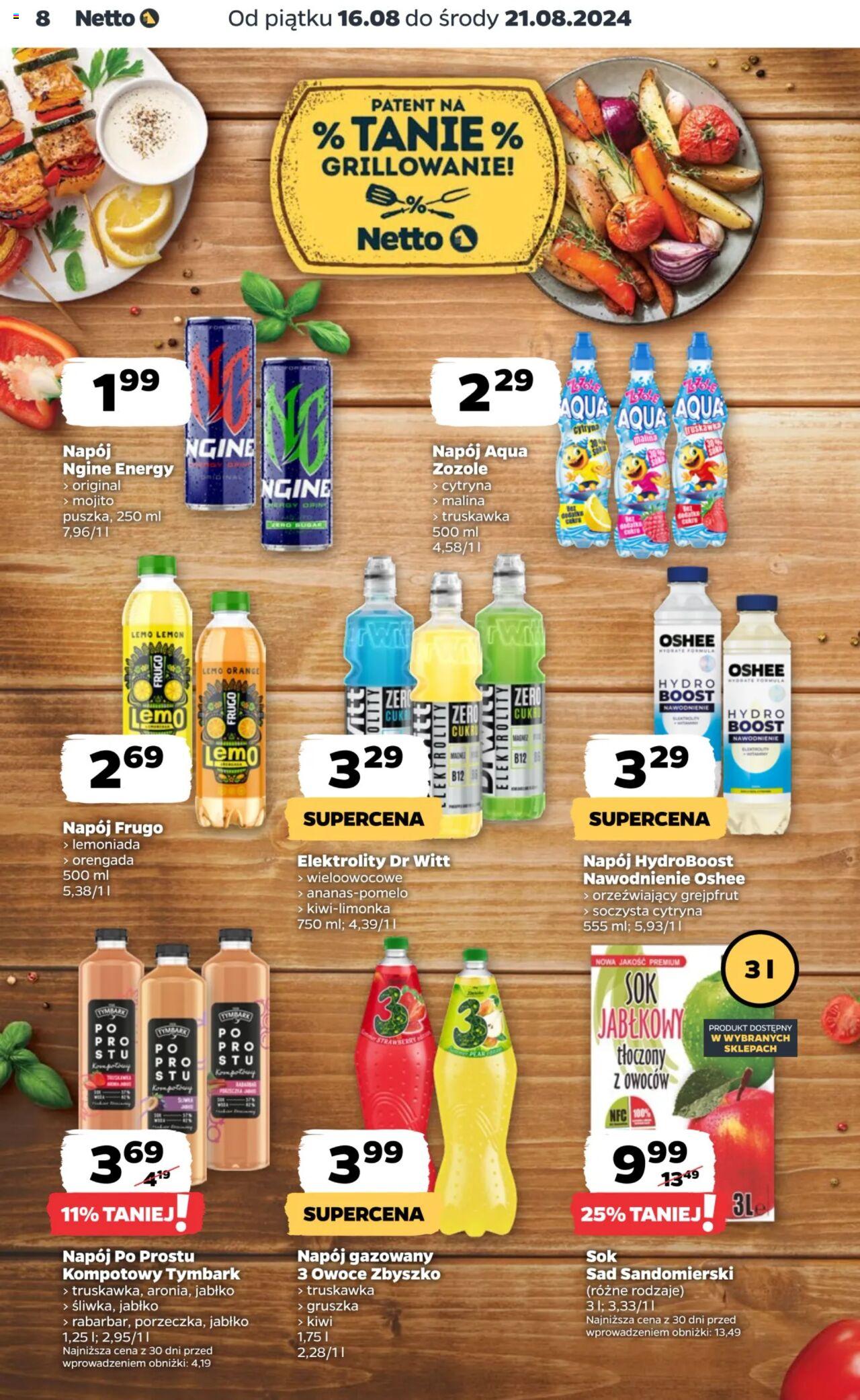 NETTO Gazetka ważna od 16.08.2024 do 21.08.2024 strona 8