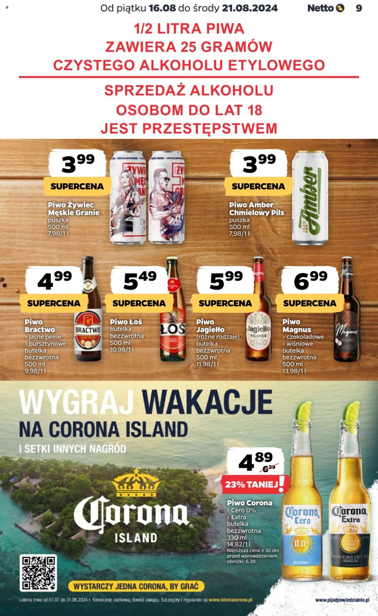 NETTO Gazetka ważna od 16.08.2024 do 21.08.2024 strona 9