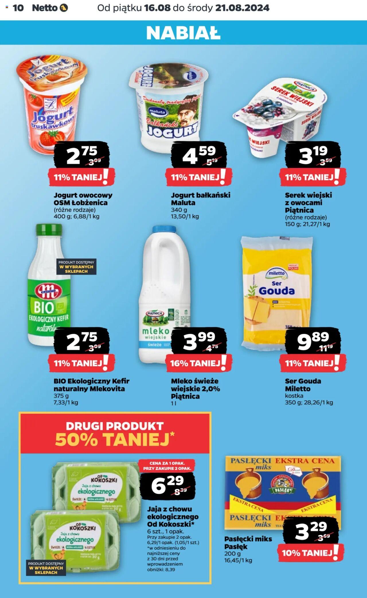 NETTO Gazetka ważna od 16.08.2024 do 21.08.2024 strona 10