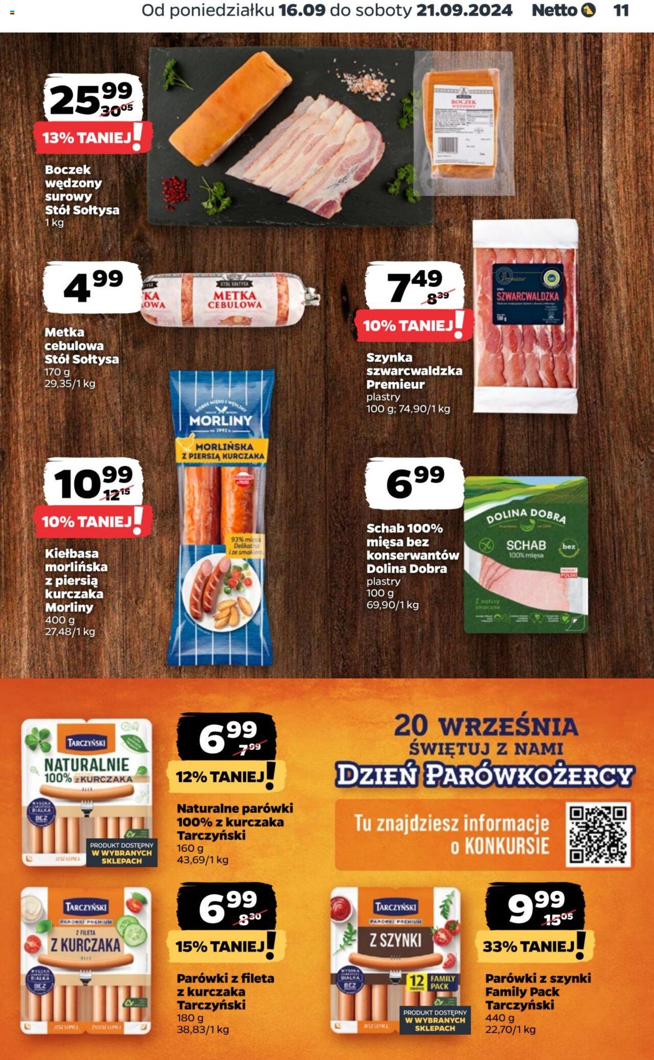 NETTO Gazetka ważna  od 16.09.2024 do 21.09.2024 strona 11