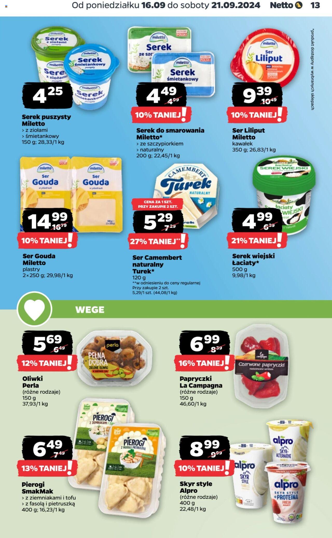 NETTO Gazetka ważna  od 16.09.2024 do 21.09.2024 strona 13