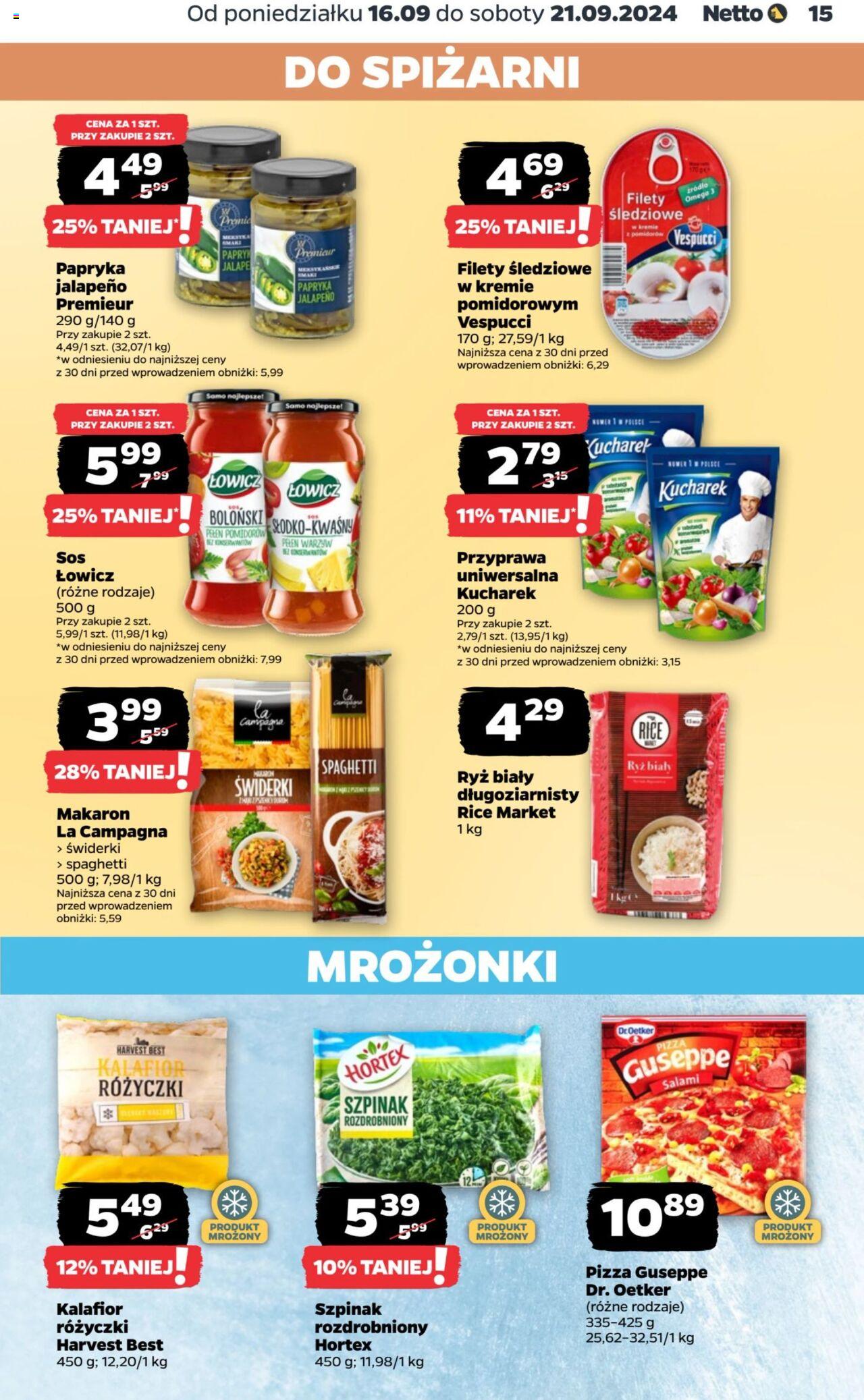 NETTO Gazetka ważna  od 16.09.2024 do 21.09.2024 strona 15