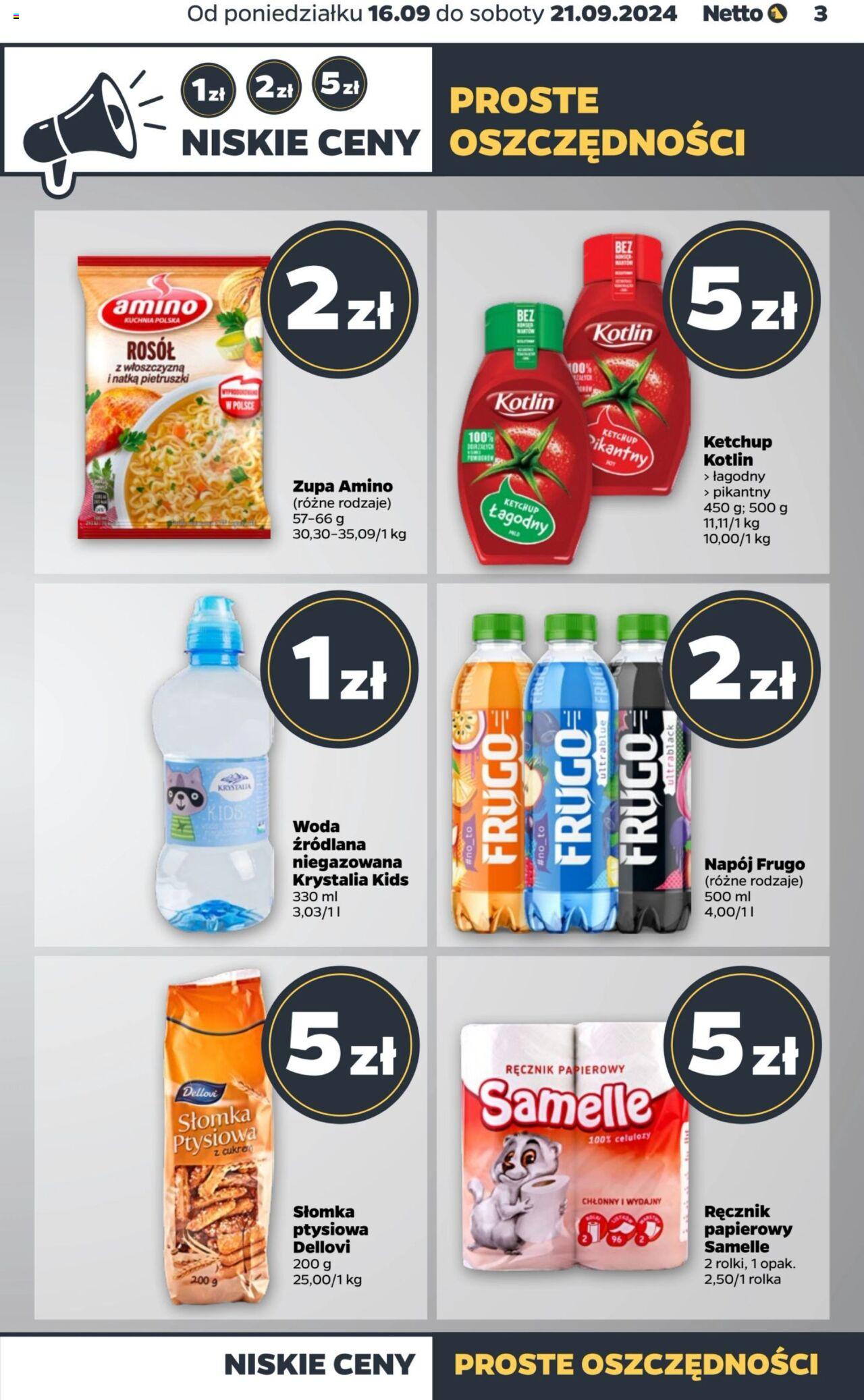 NETTO Gazetka ważna  od 16.09.2024 do 21.09.2024 strona 3