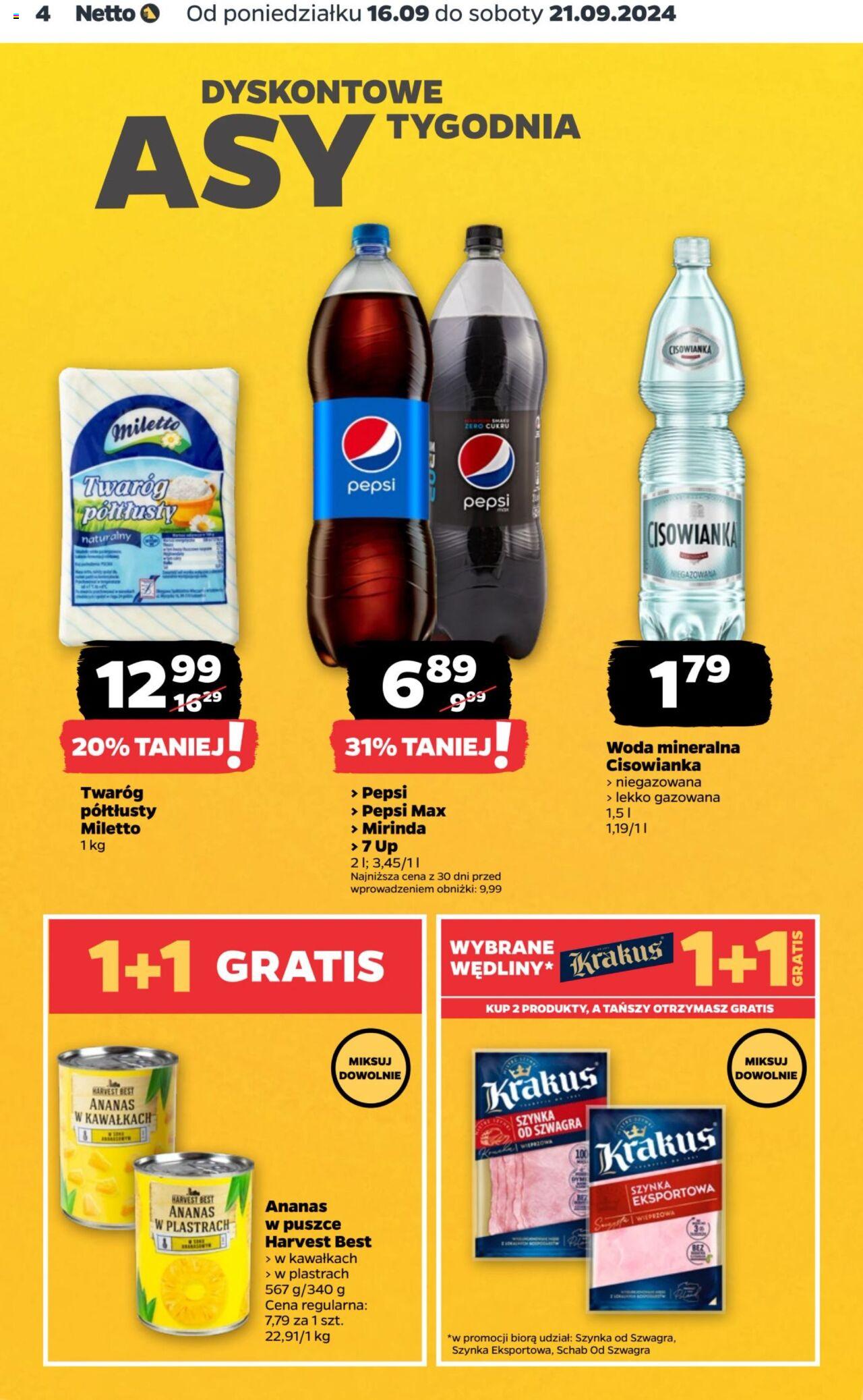 NETTO Gazetka ważna  od 16.09.2024 do 21.09.2024 strona 4