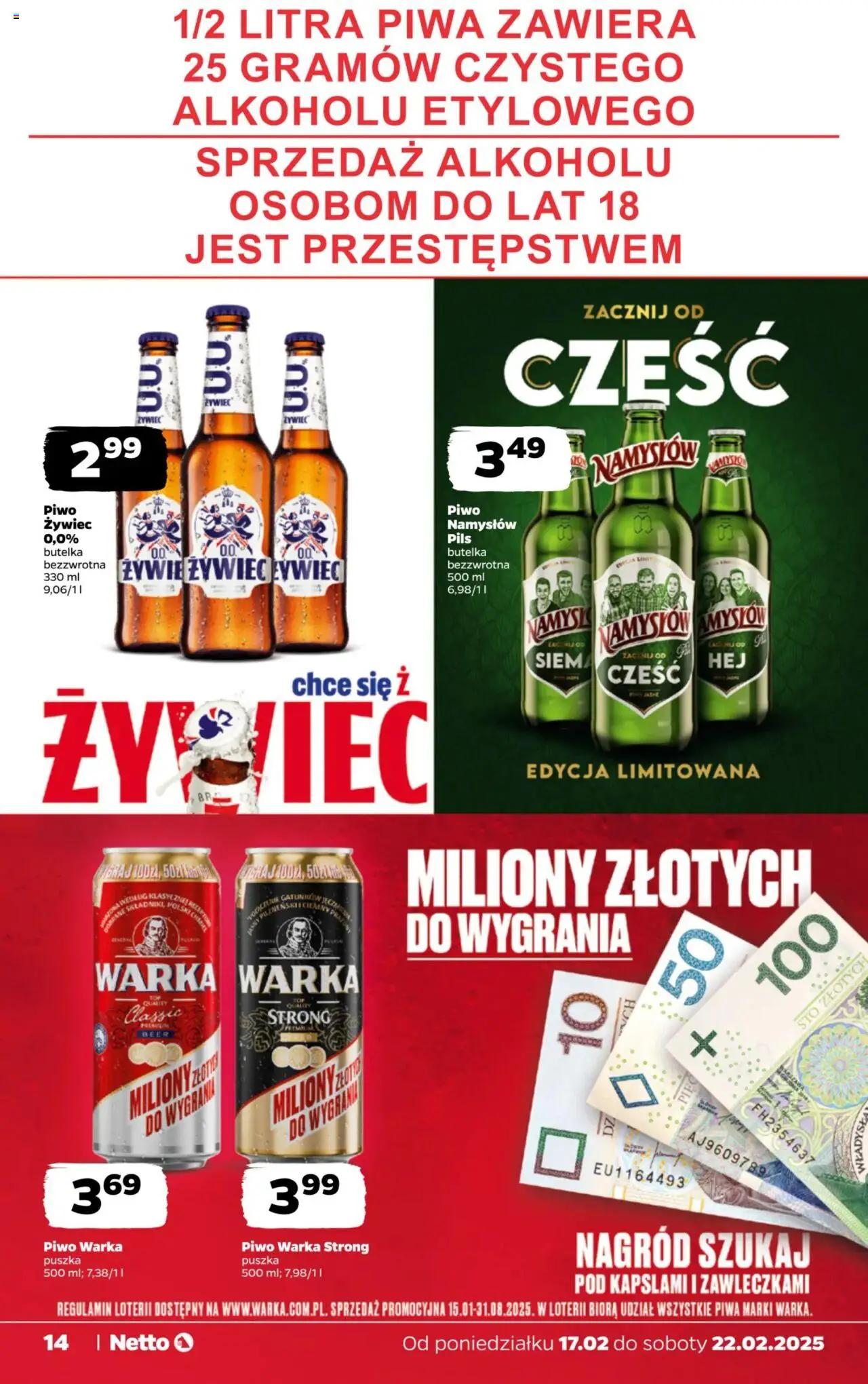 NETTO Gazetka ważna od 17.02.2025 do 22.02.2025 strona 14