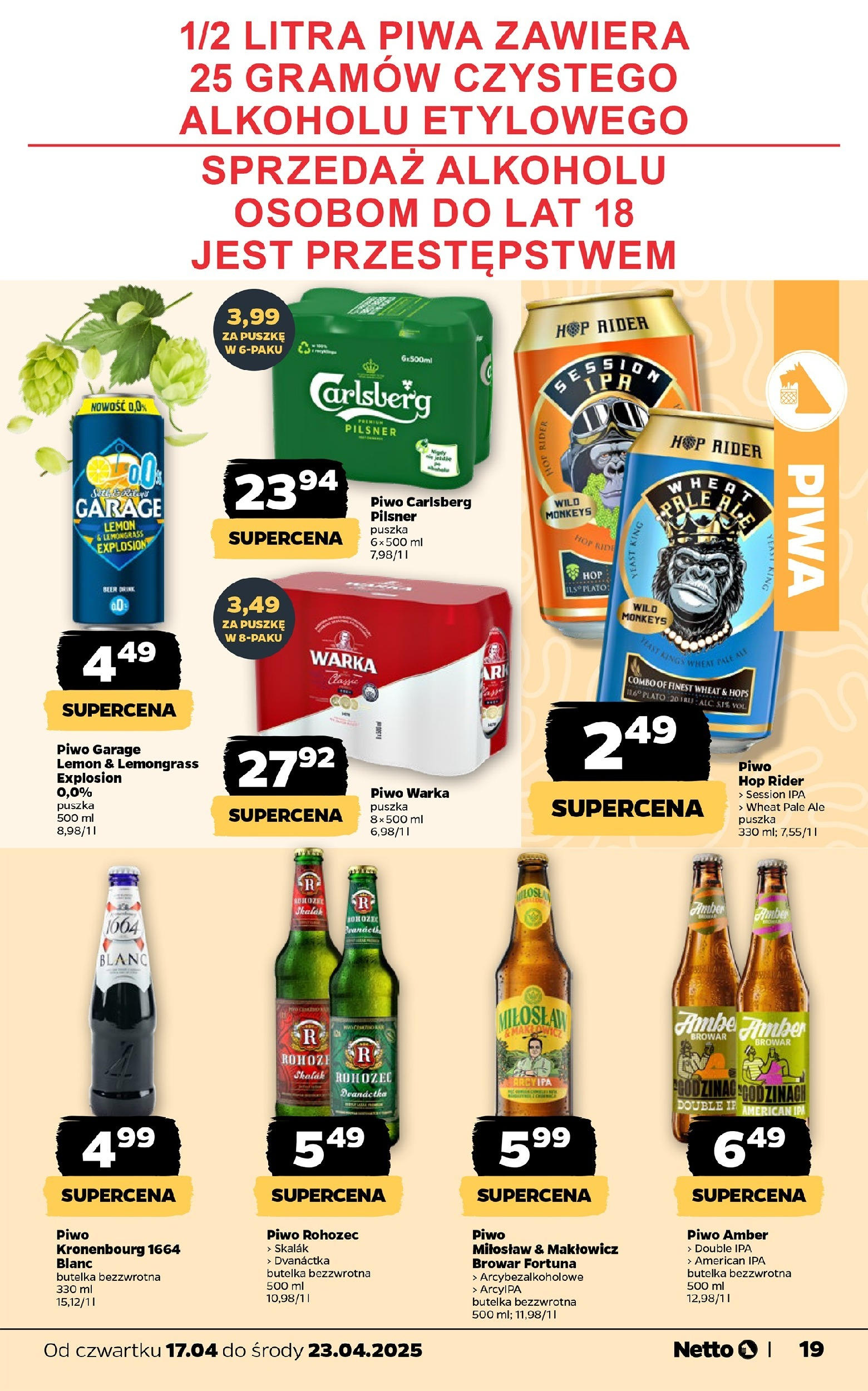 NETTO Gazetka ważna  od 17.04.2025 do 23.04.2025 strona 17