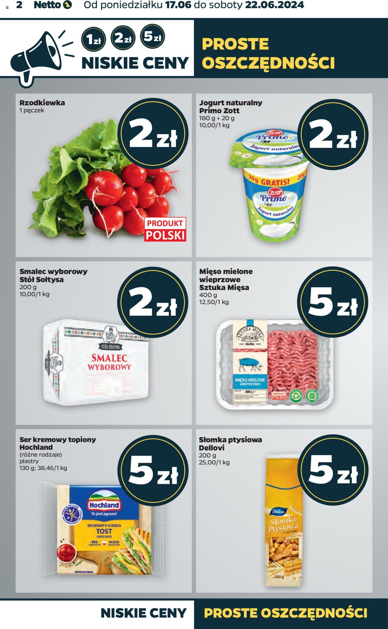 NETTO Gazetka ważna od 17.06.2024 do 22.06.2024 strona 2