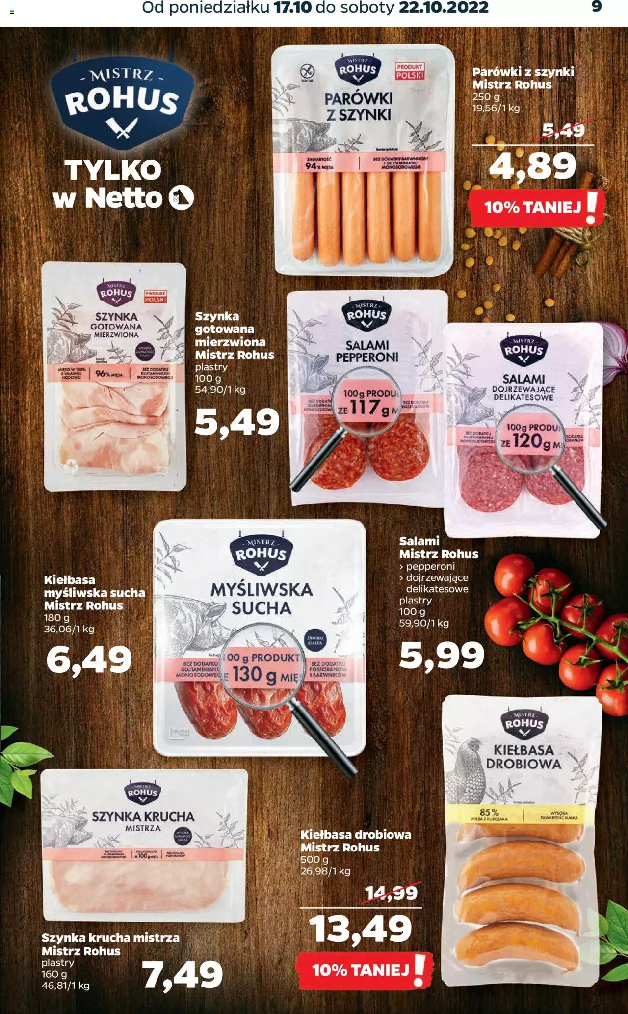 NETTO gazetka ważna od  17.10.2022 do 22.10.2022 strona 9