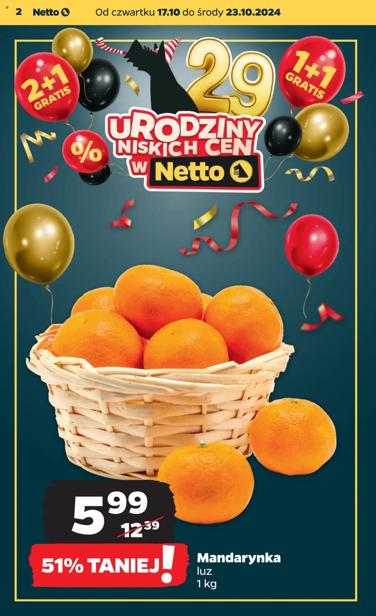 NETTO Gazetka ważna od 17.10.2024 do 23.10.2024 strona 2