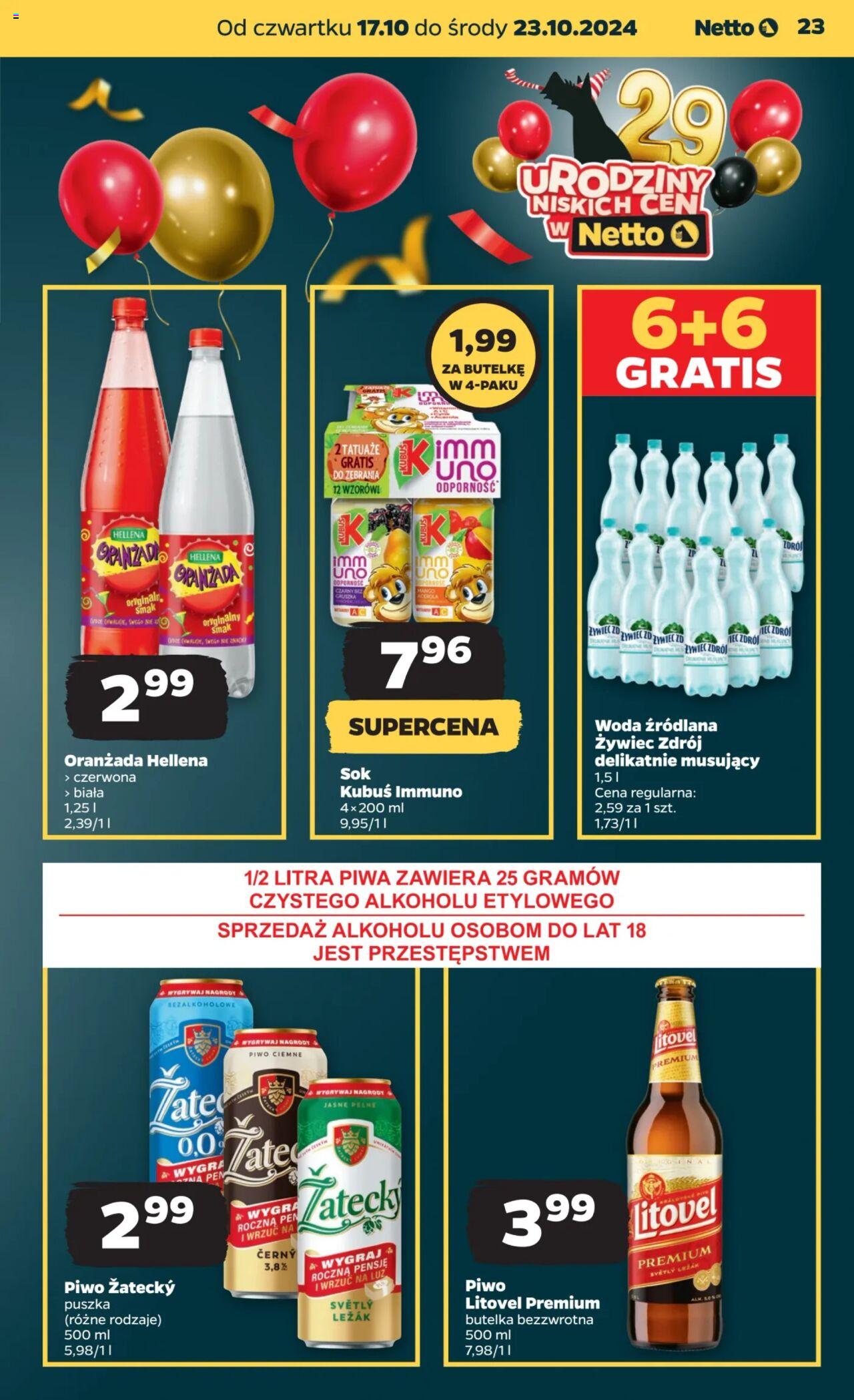 NETTO Gazetka ważna od 17.10.2024 do 23.10.2024 strona 22