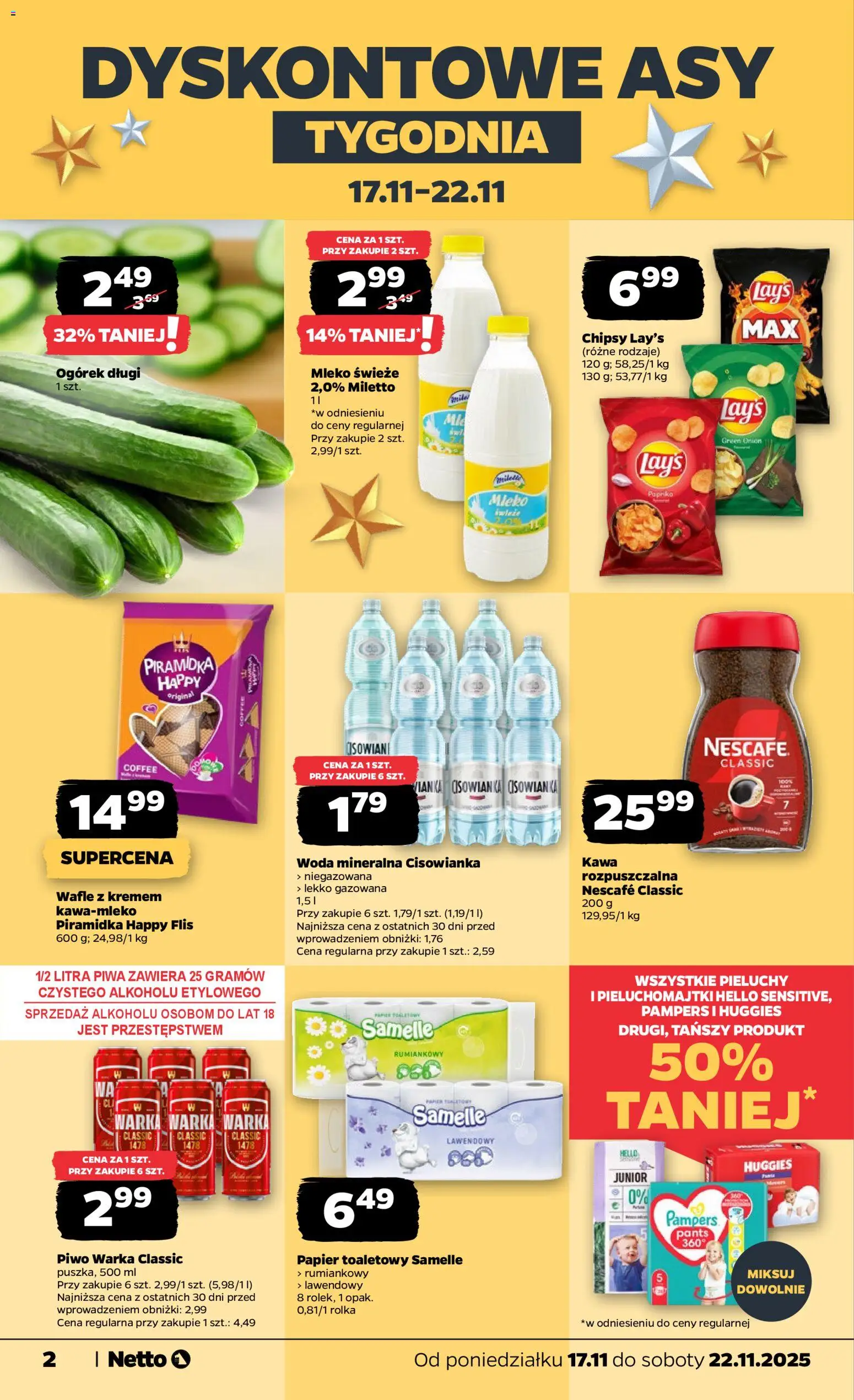 NETTO Gazetka ważna od  17.11.2025 do 22.11.2025 strona 2