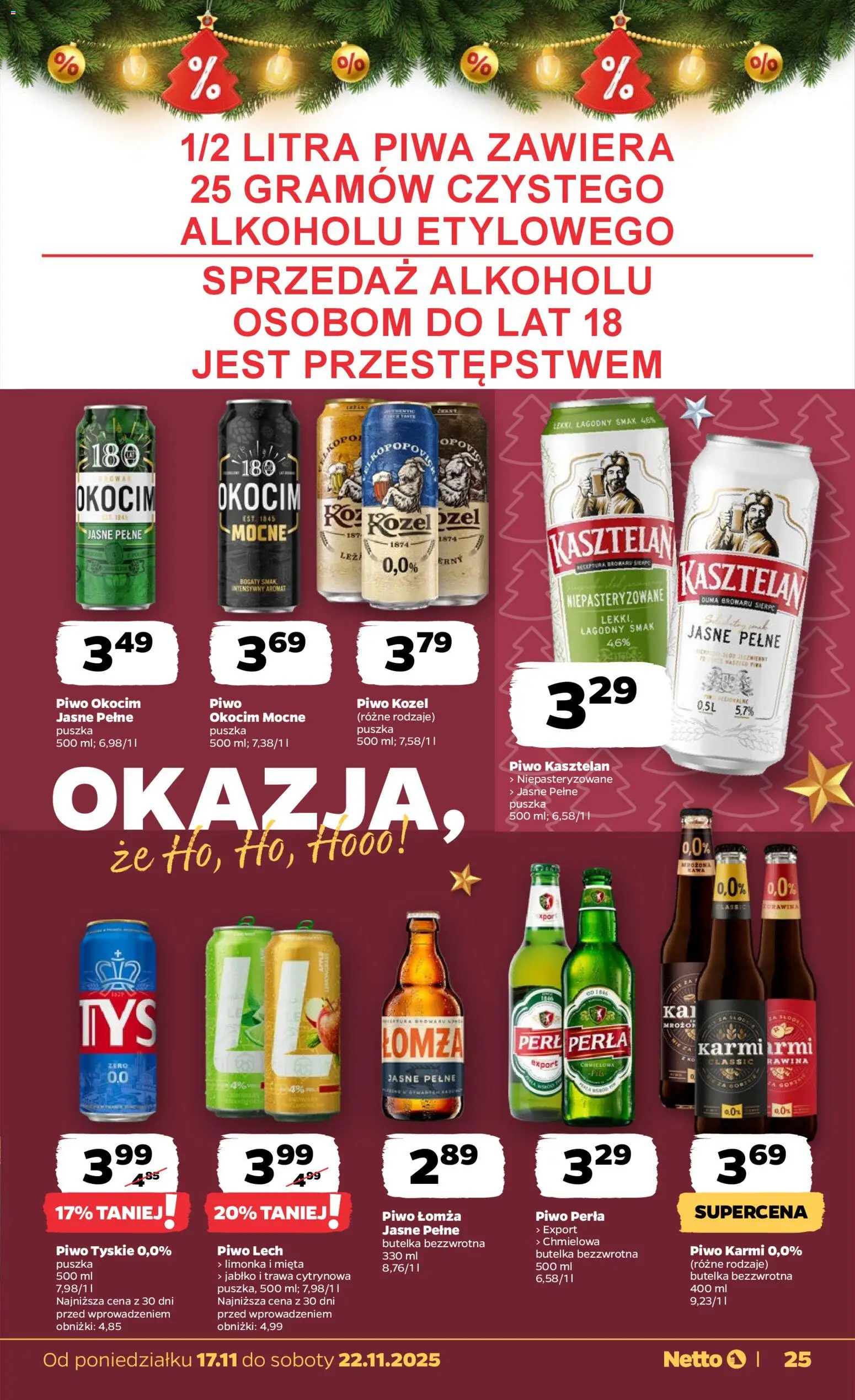 NETTO Gazetka ważna od  17.11.2025 do 22.11.2025 strona 25
