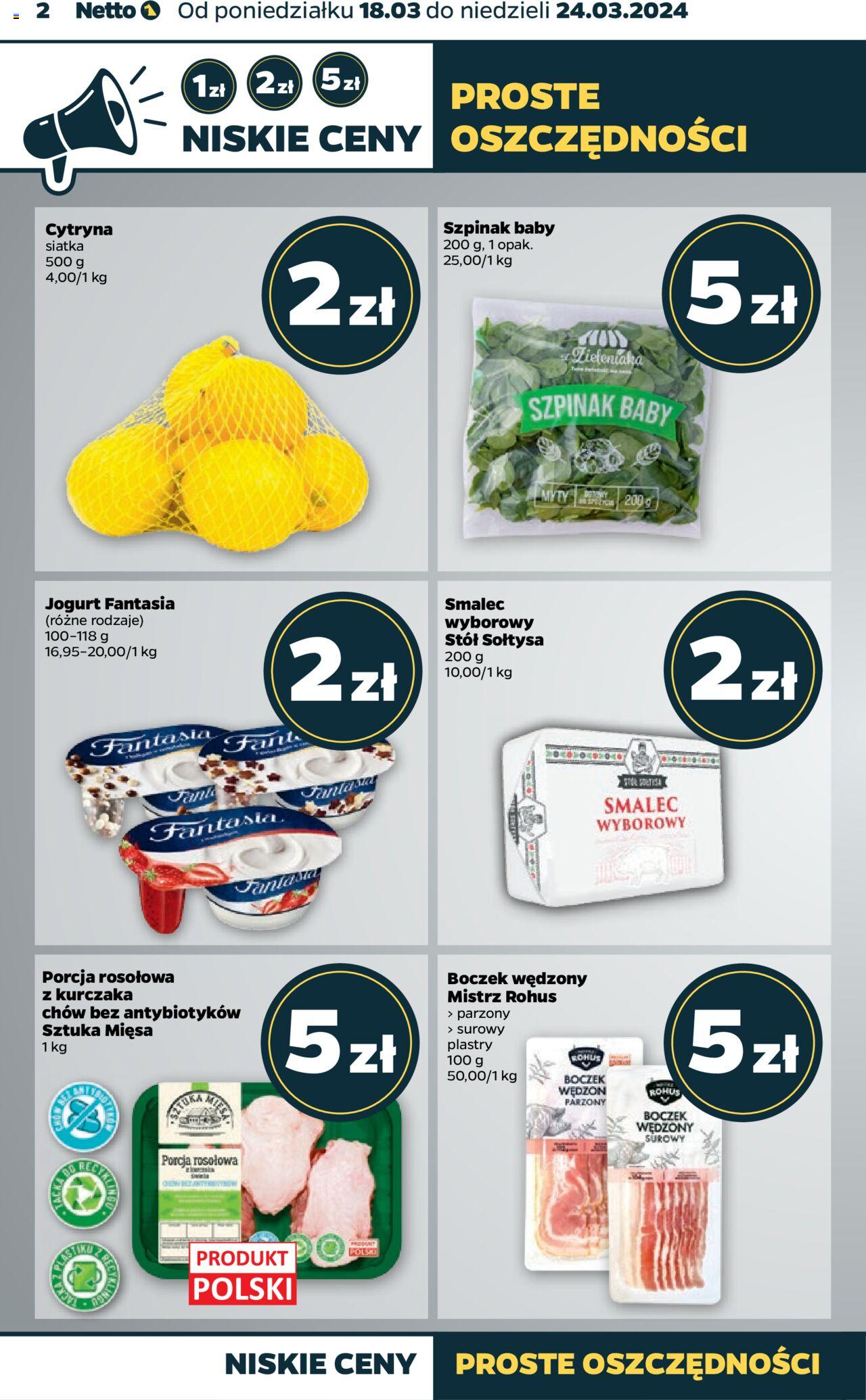 NETTO Gazetka ważna od 18.03.2024 do 24.03.2024 strona 2