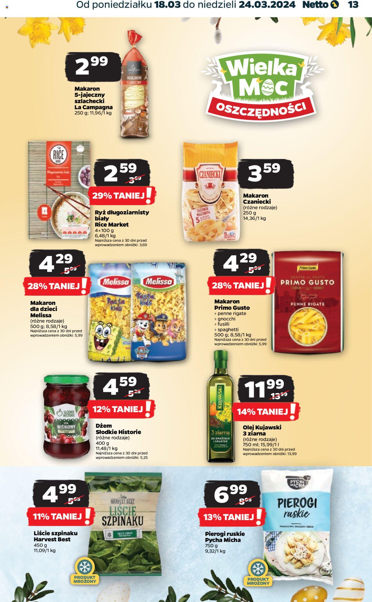 NETTO Gazetka ważna od 18.03.2024 do 24.03.2024 strona 13