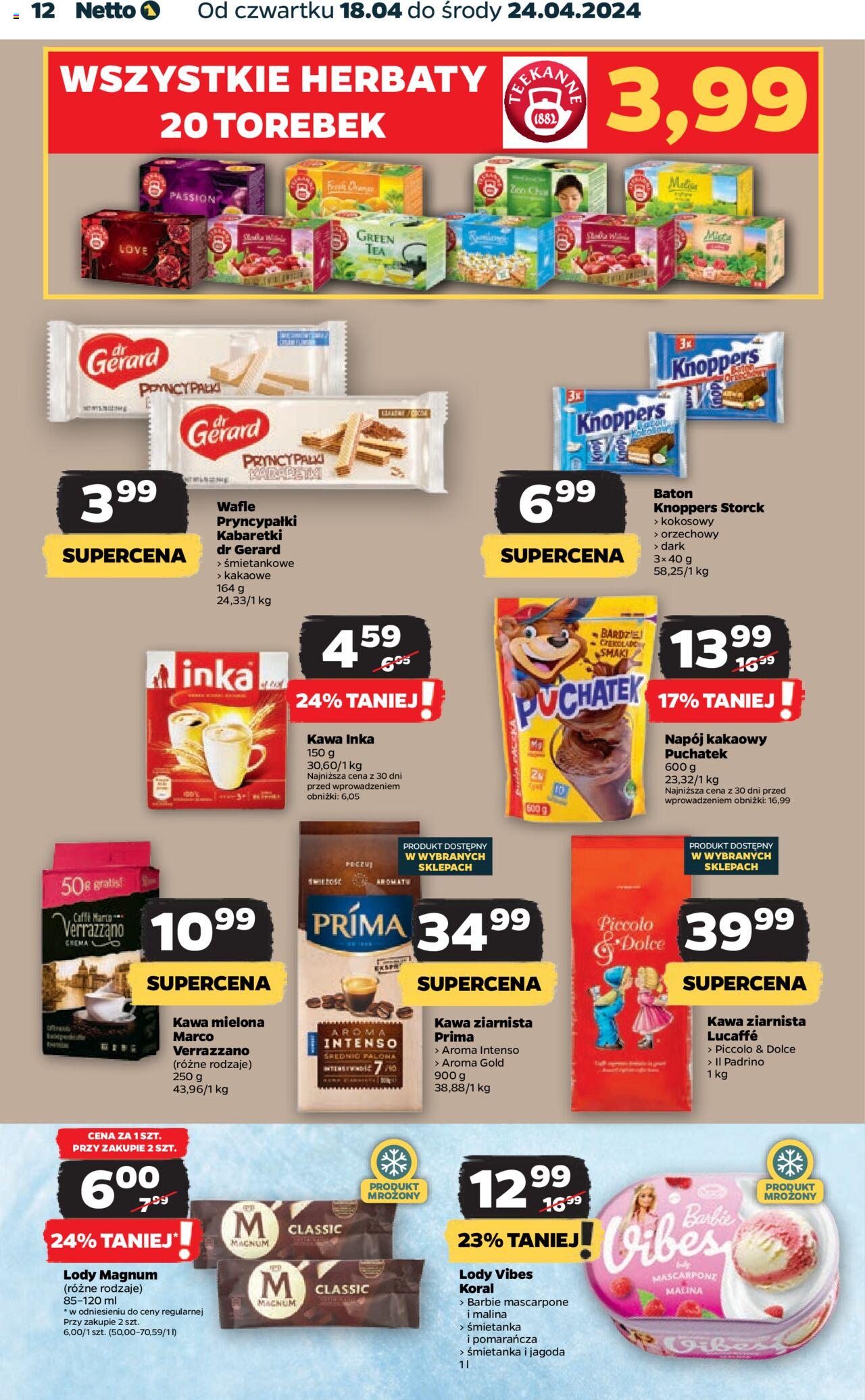 NETTO Gazetka ważna od 18.04.2024 do 24.04.2024 strona 12