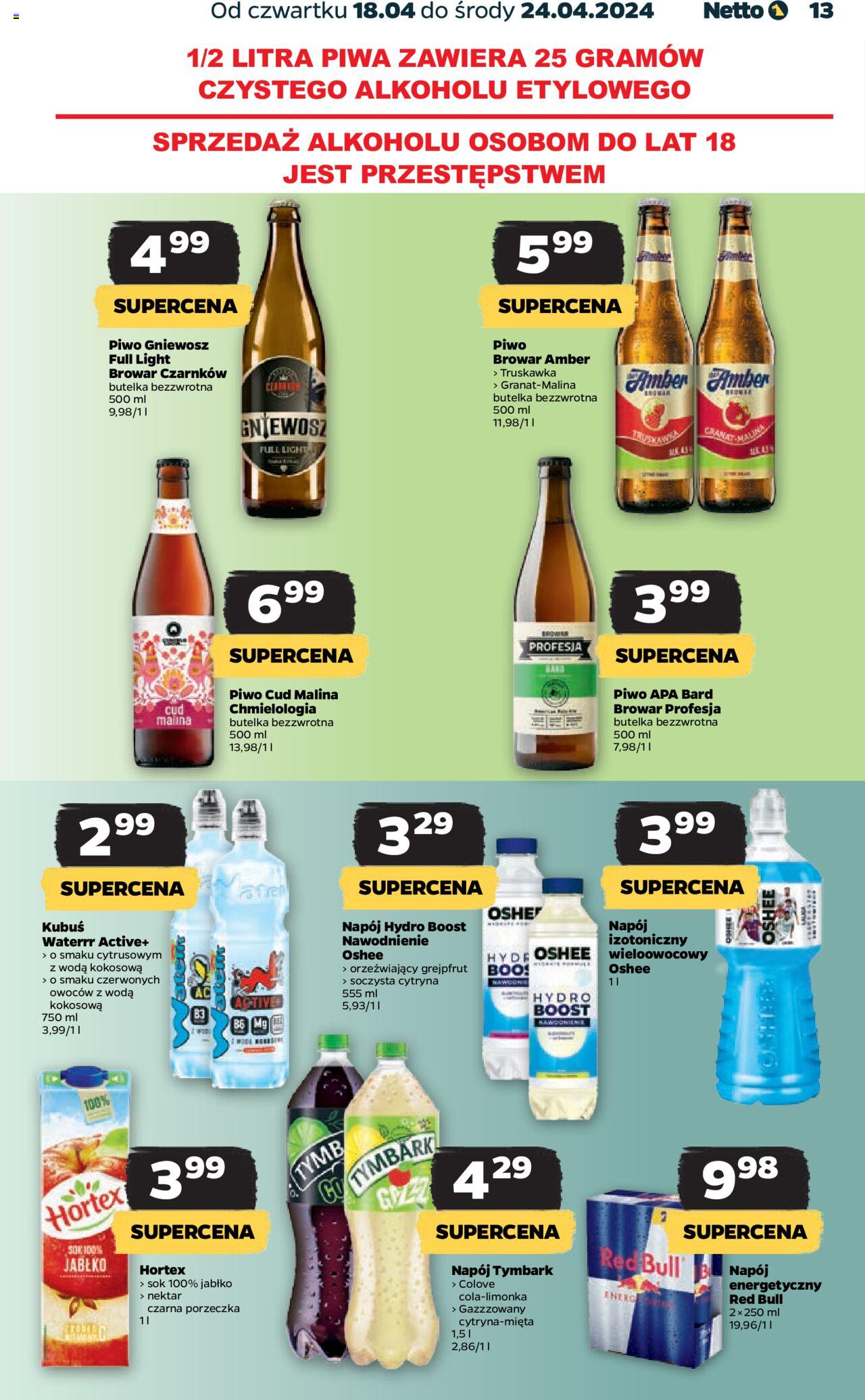 NETTO Gazetka ważna od 18.04.2024 do 24.04.2024 strona 13