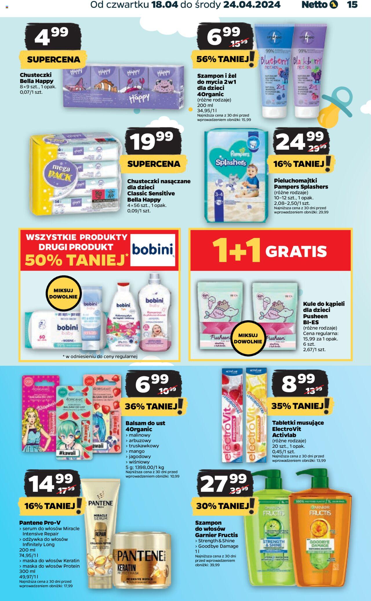 NETTO Gazetka ważna od 18.04.2024 do 24.04.2024 strona 15