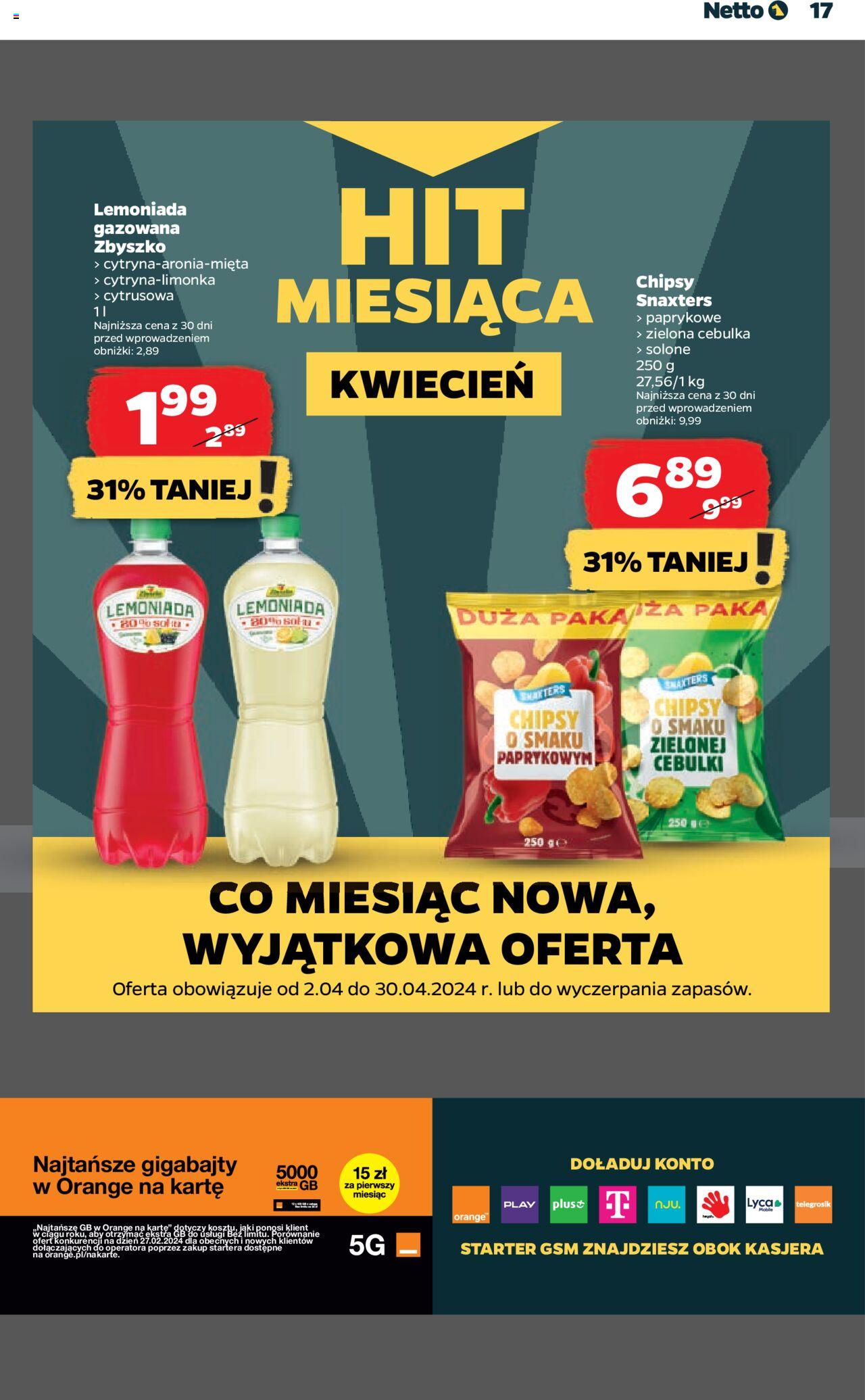 NETTO Gazetka ważna od 18.04.2024 do 24.04.2024 strona 17