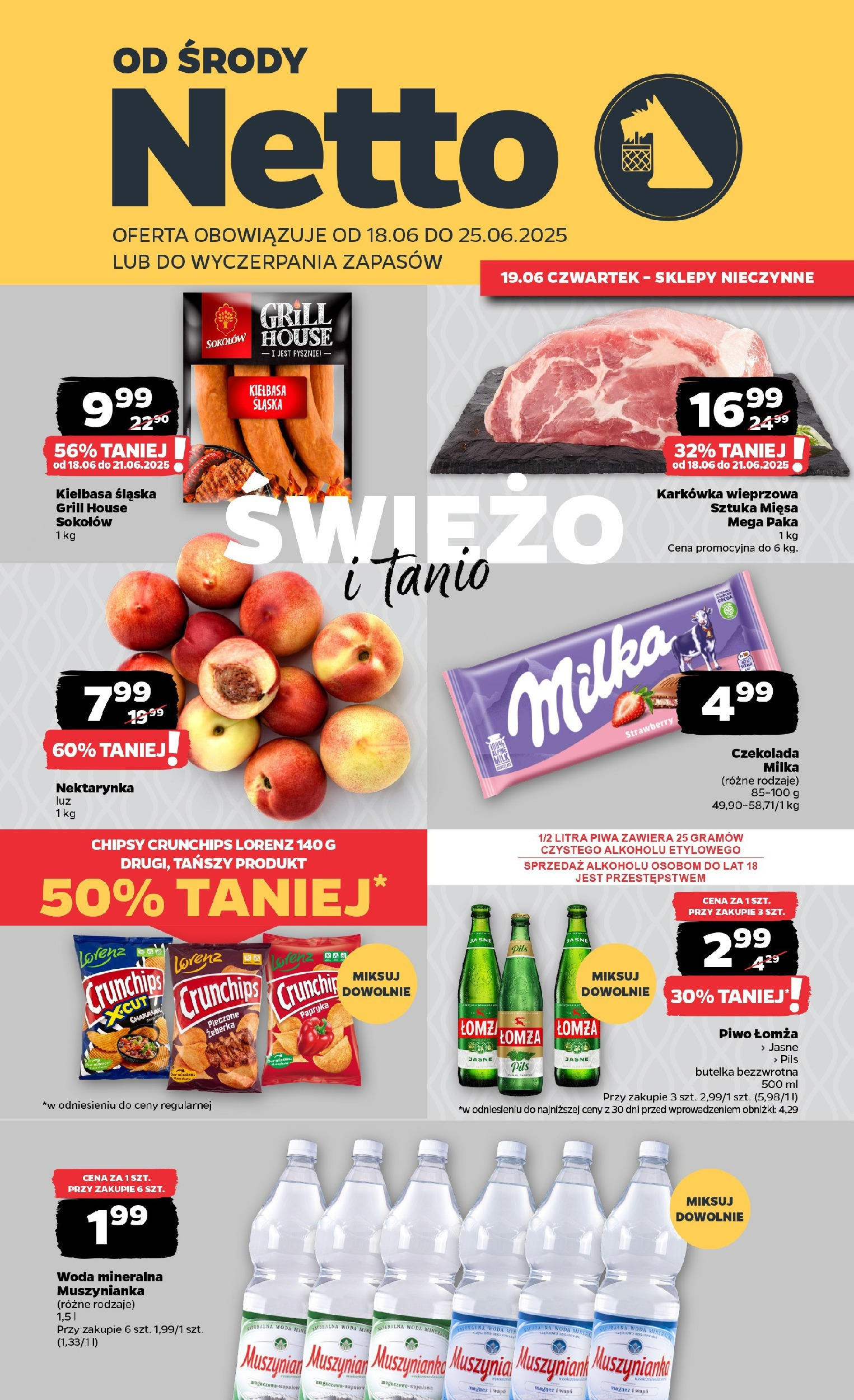 NETTO Gazetka ważna od 18.06.2025 do 25.06.2025 strona 1