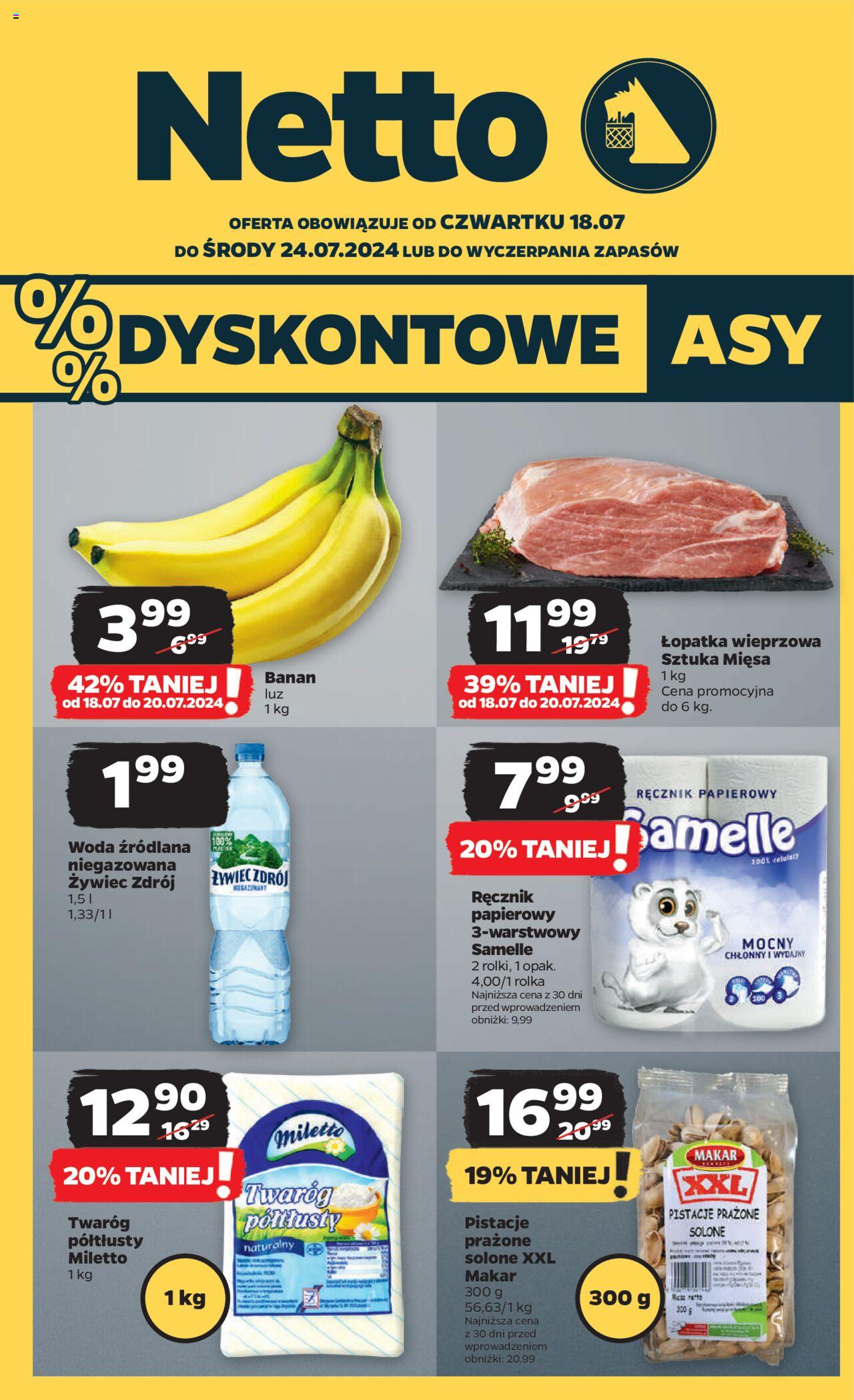 NETTO Gazetka ważna od 18.07.2024 do 24.07.2024 strona 1