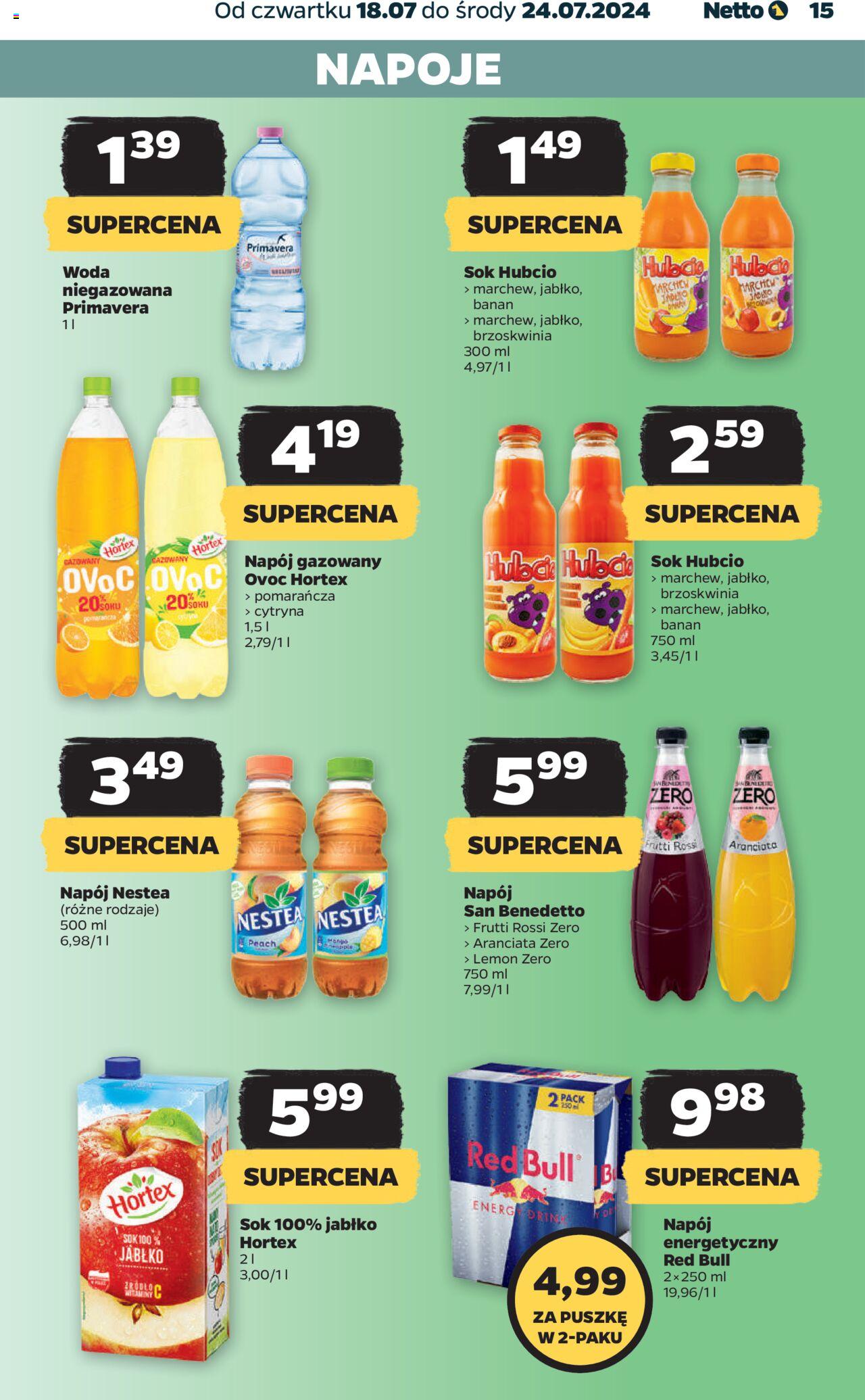 NETTO Gazetka ważna od 18.07.2024 do 24.07.2024 strona 15
