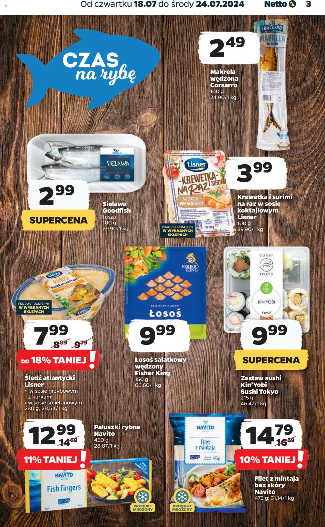 NETTO Gazetka ważna od 18.07.2024 do 24.07.2024 strona 3