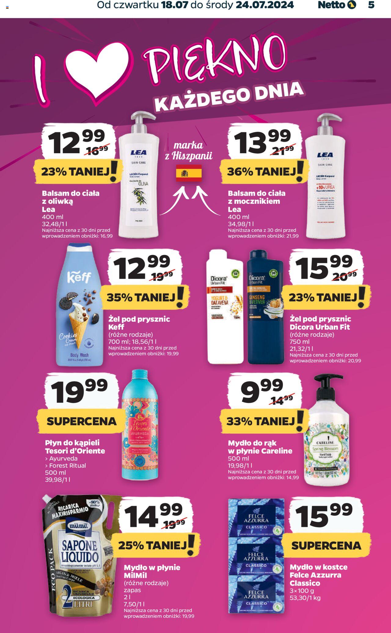 NETTO Gazetka ważna od 18.07.2024 do 24.07.2024 strona 5