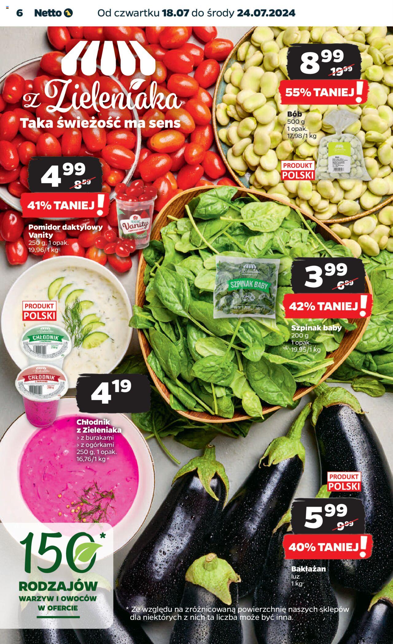 NETTO Gazetka ważna od 18.07.2024 do 24.07.2024 strona 6