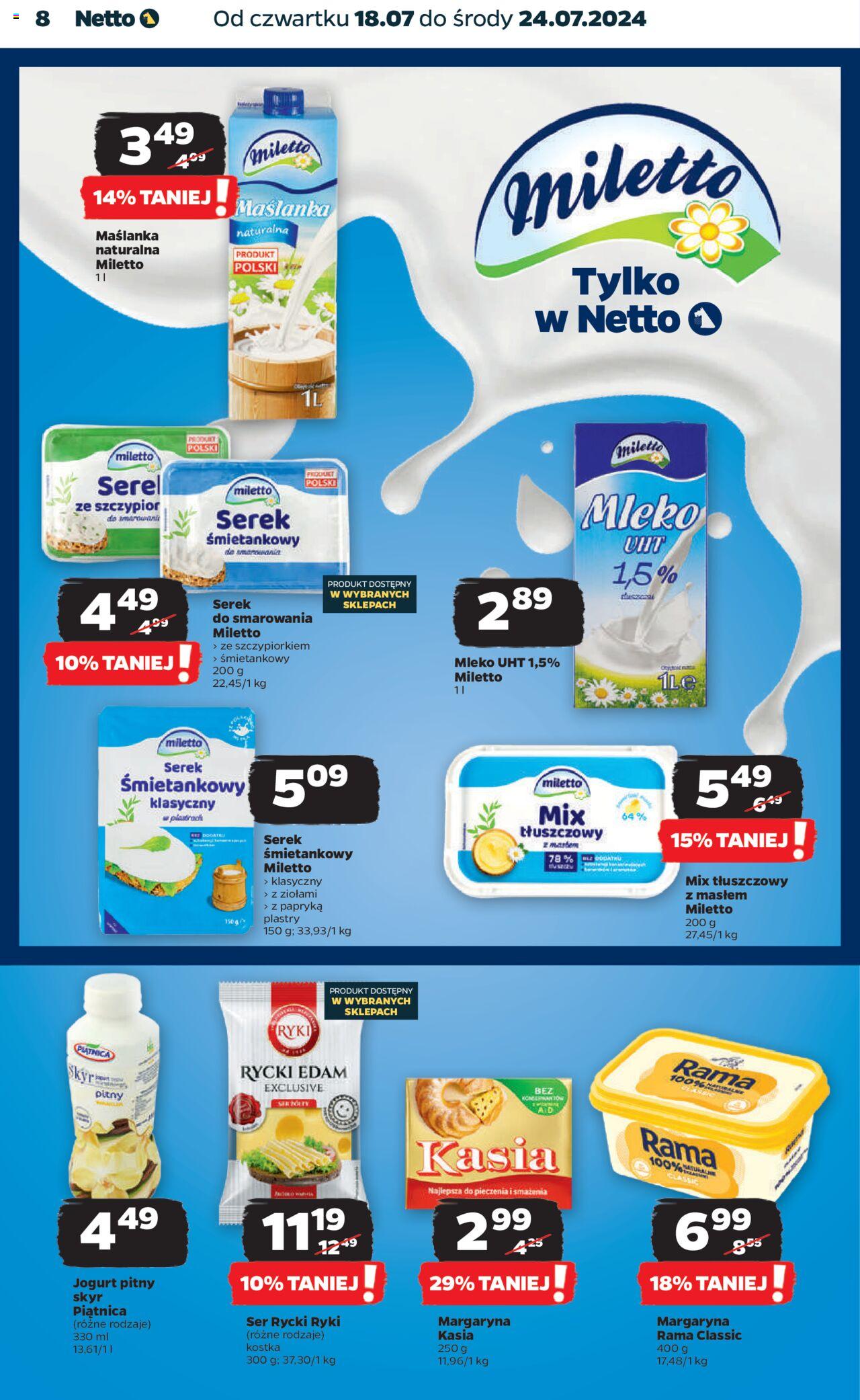 NETTO Gazetka ważna od 18.07.2024 do 24.07.2024 strona 8