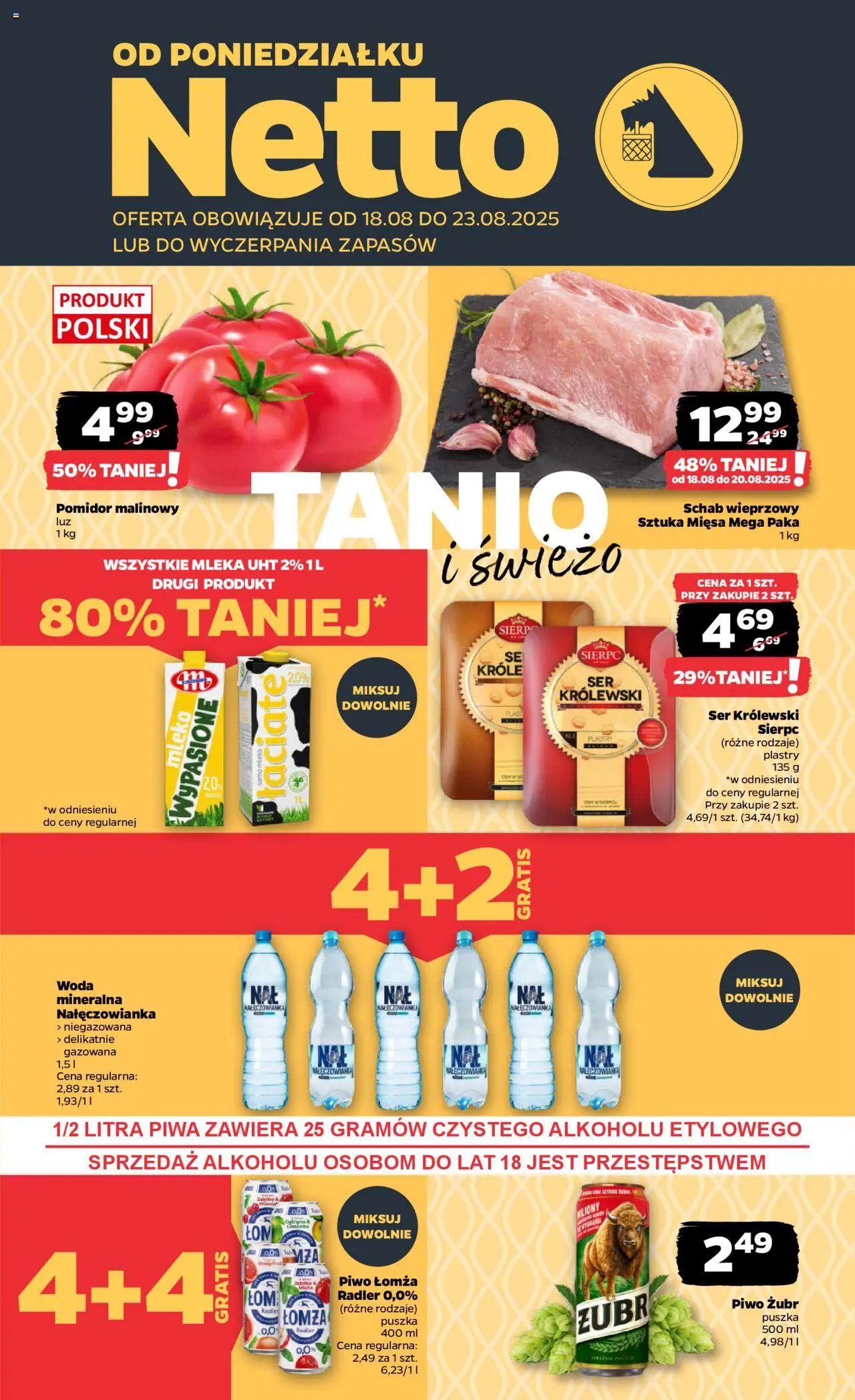 NETTO Gazetka ważna od 18.08.2025 do 23.08.2025 strona 1