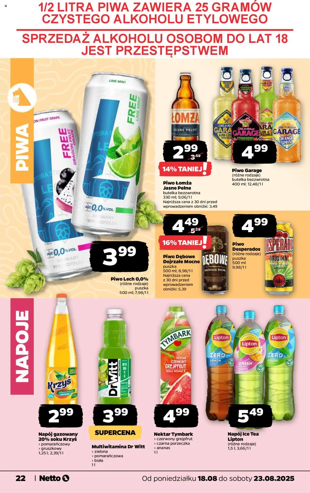 NETTO Gazetka ważna od 18.08.2025 do 23.08.2025 strona 22